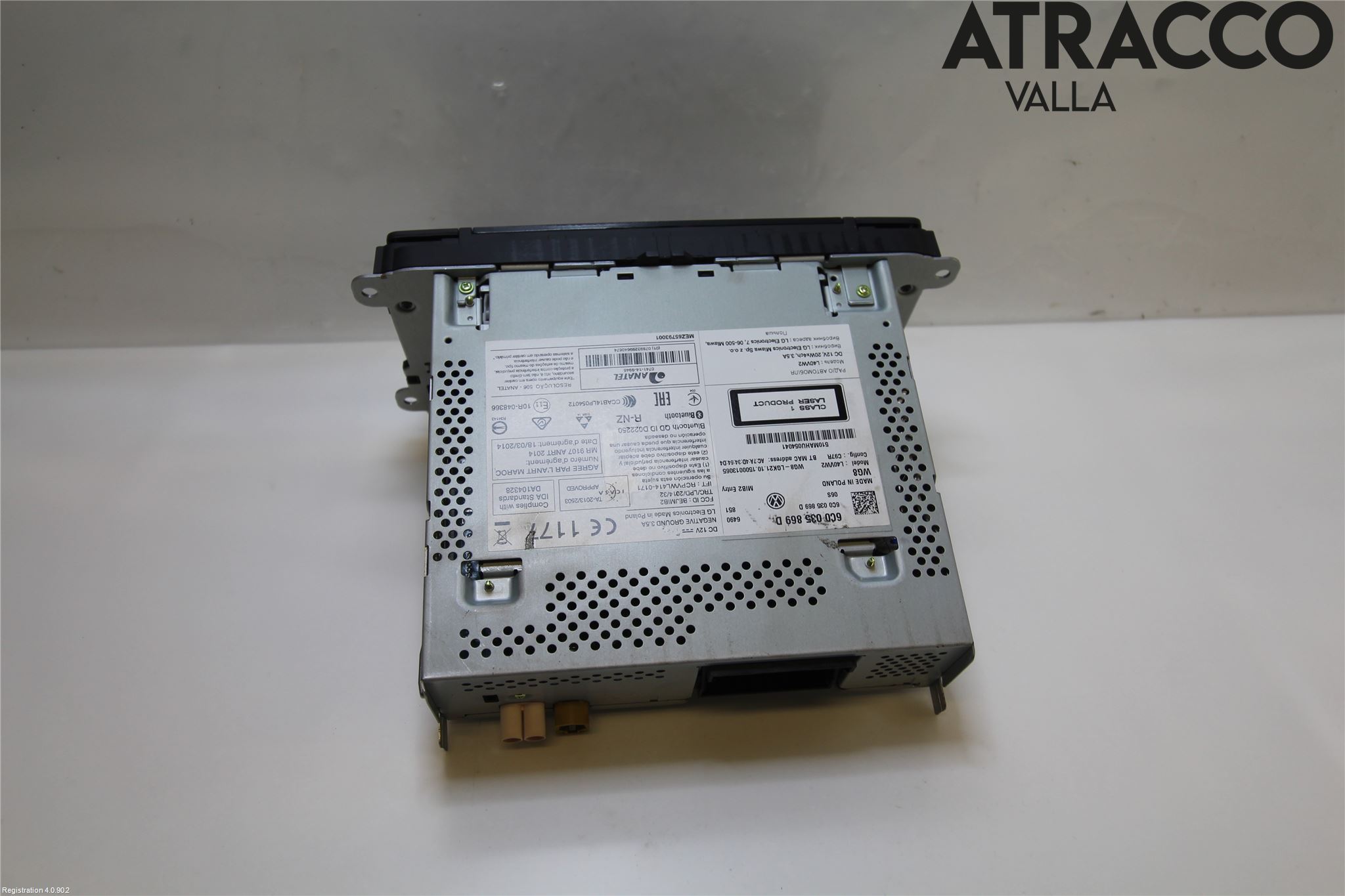 Volkswagen VW POLO 10-17 Cd Radio - Multimediapanel