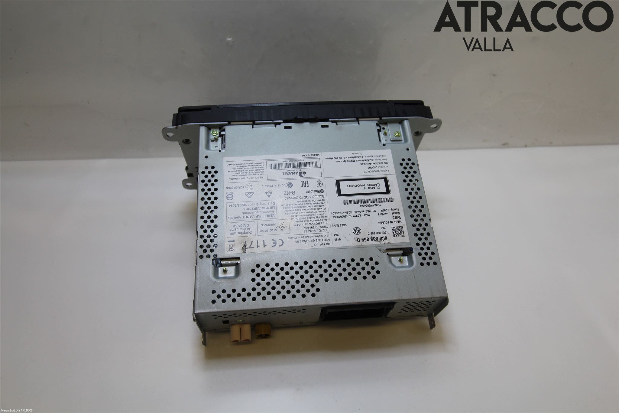 Volkswagen VW POLO 10-17 Cd Radio - Multimediapanel