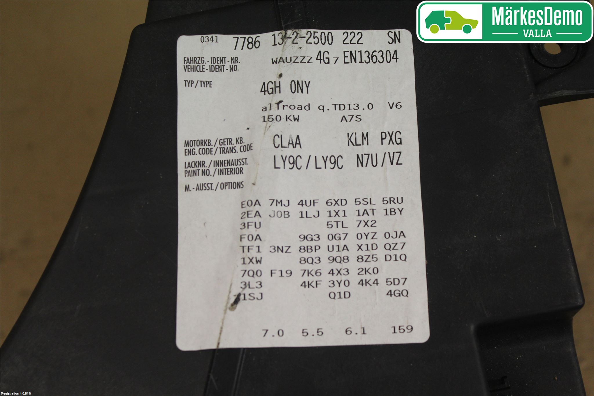 Audi A6 ALLROAD 12-18 Högtalare