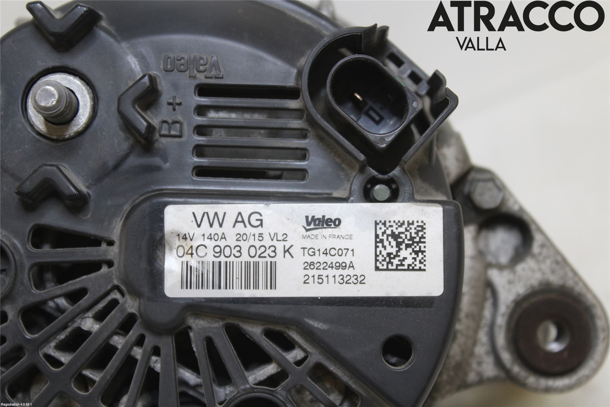 Volkswagen VW GOLF / E-GOLF VII 13-20 Generator