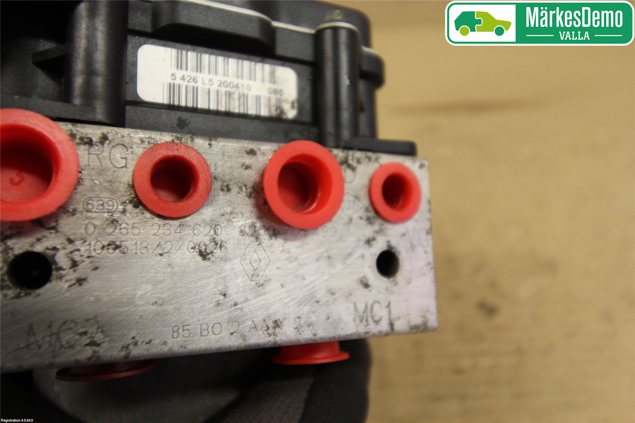 Renault CLIO III  09-12 Abs Hydraulaggregat