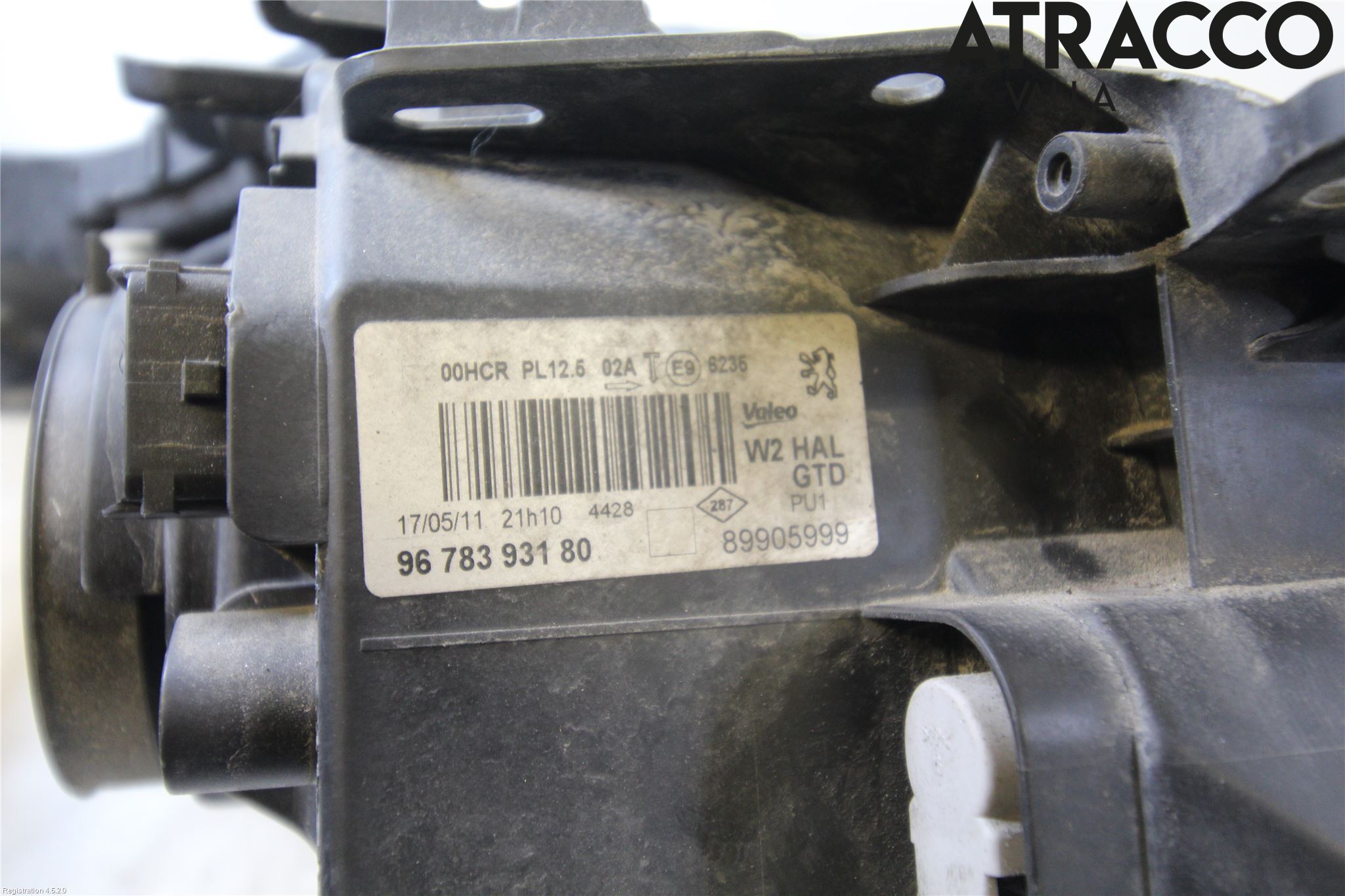 Peugeot 508 11-18 Strålkastare Vänster