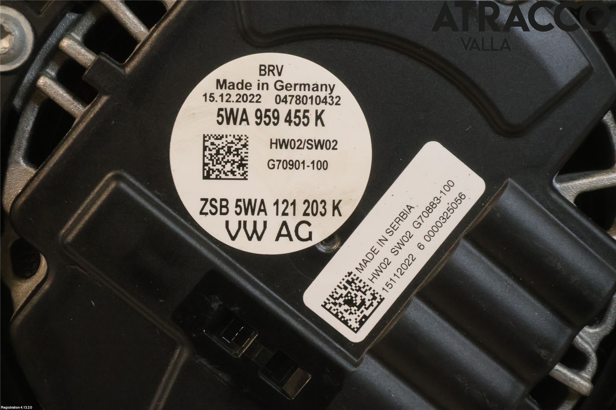 Skoda SUPERB 16-24 Kylfläkt El