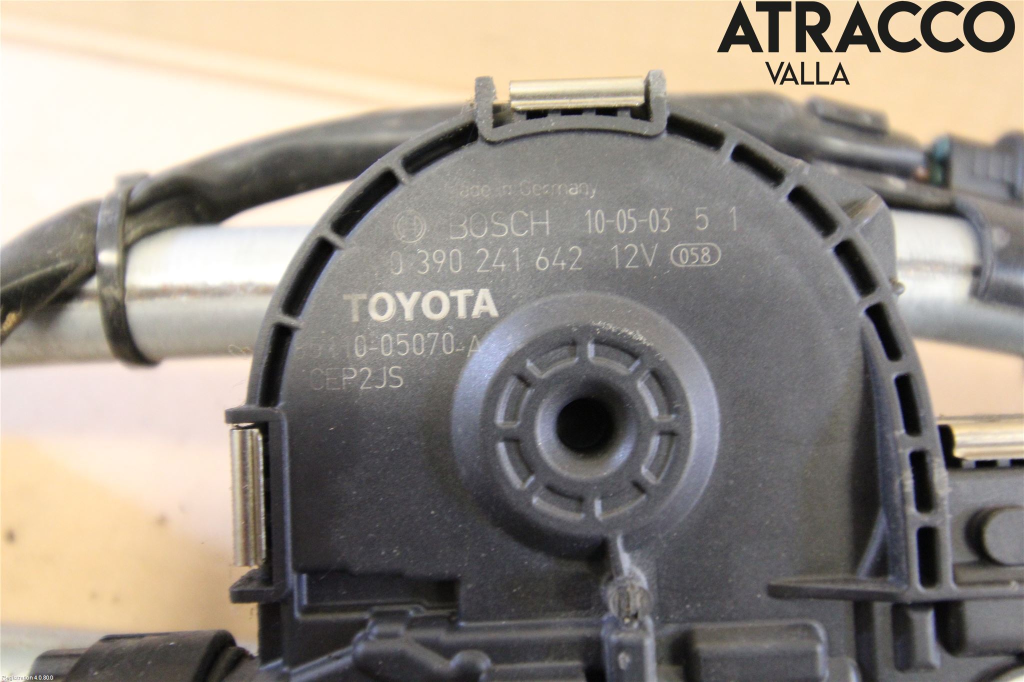 Toyota AVENSIS 09-15 Torkarmekanism Vindruta