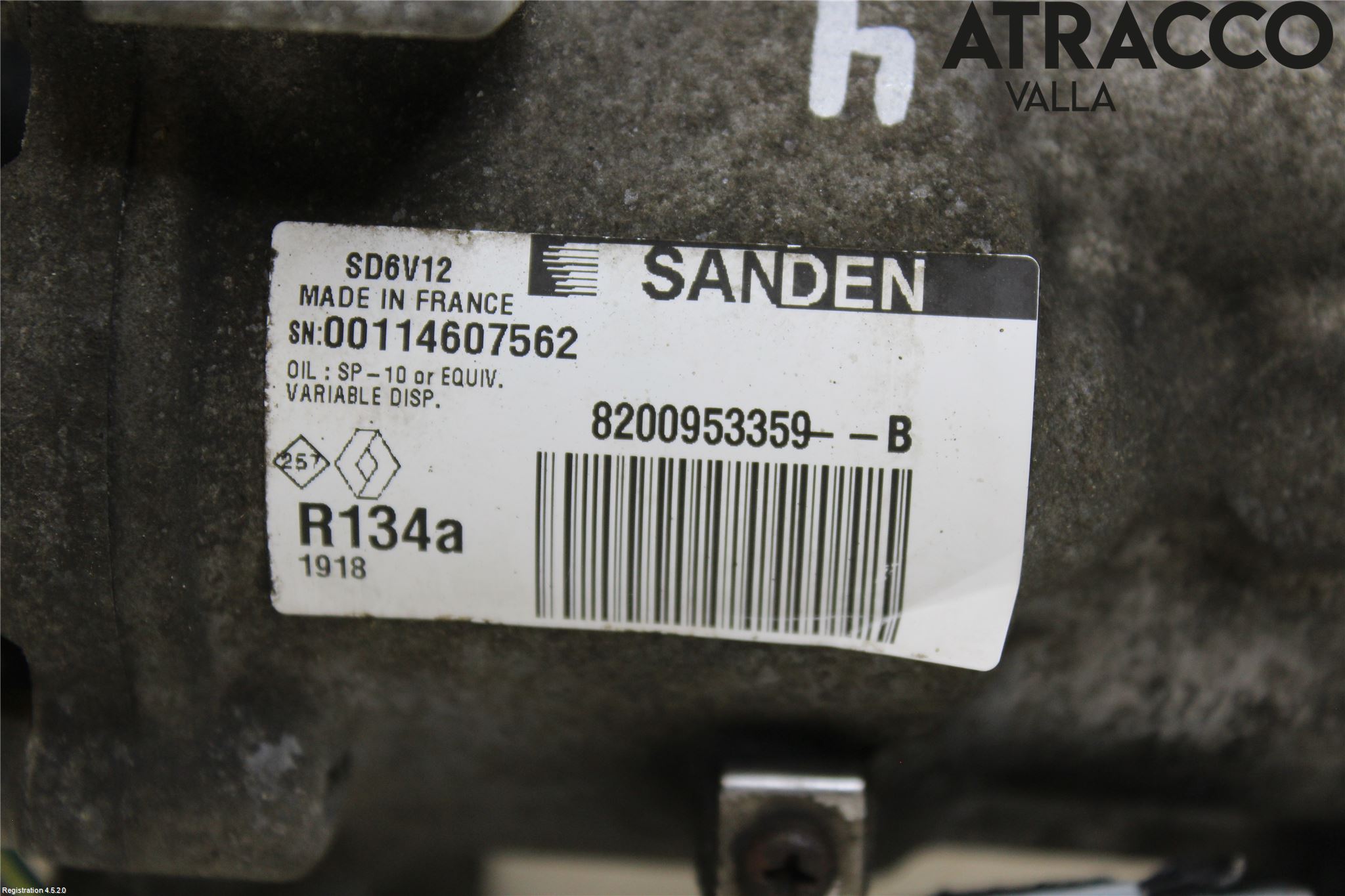 Renault KANGOO II 15-21 Ac Kompressor