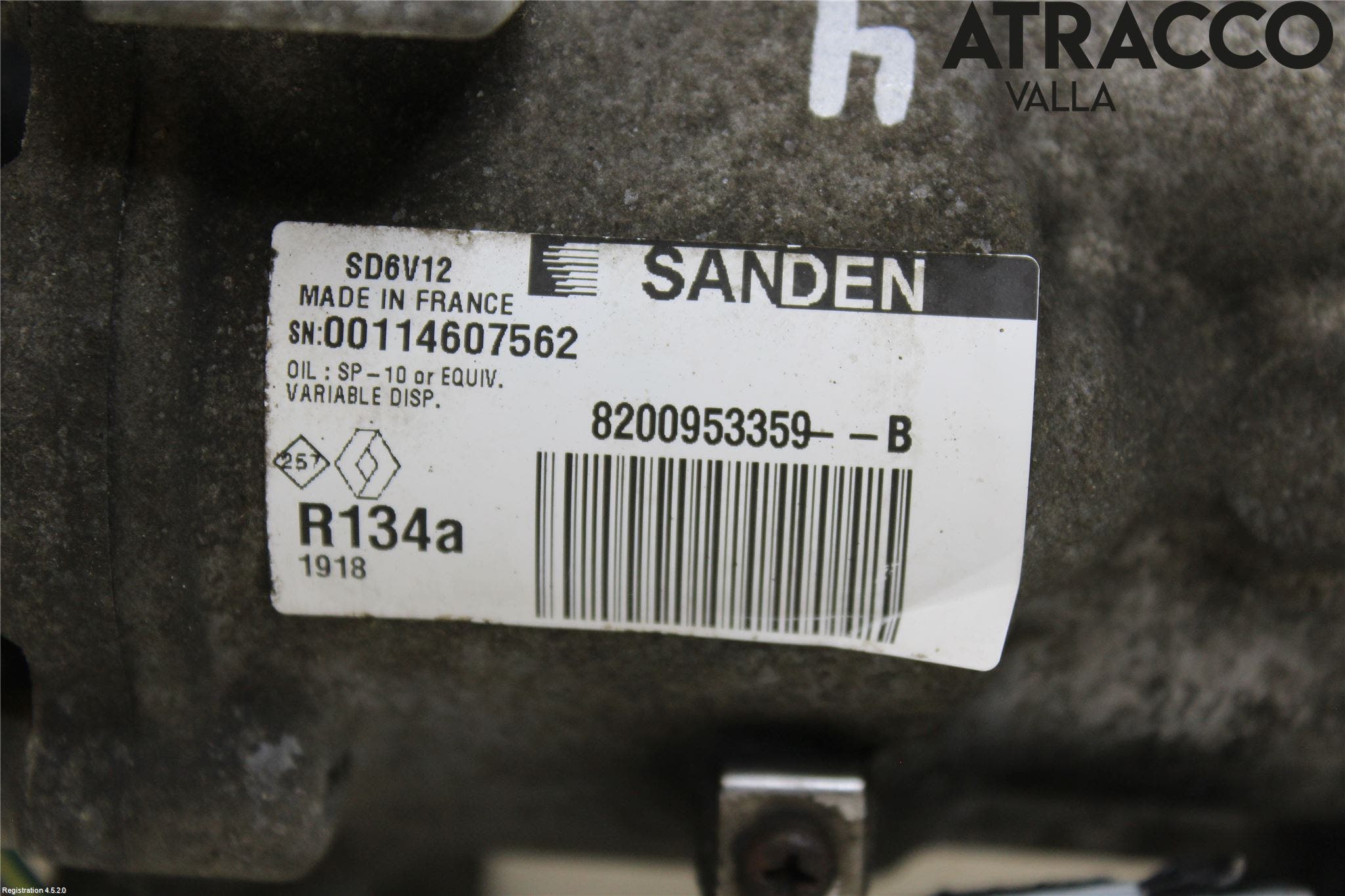 Renault KANGOO II 15-21 Ac Kompressor