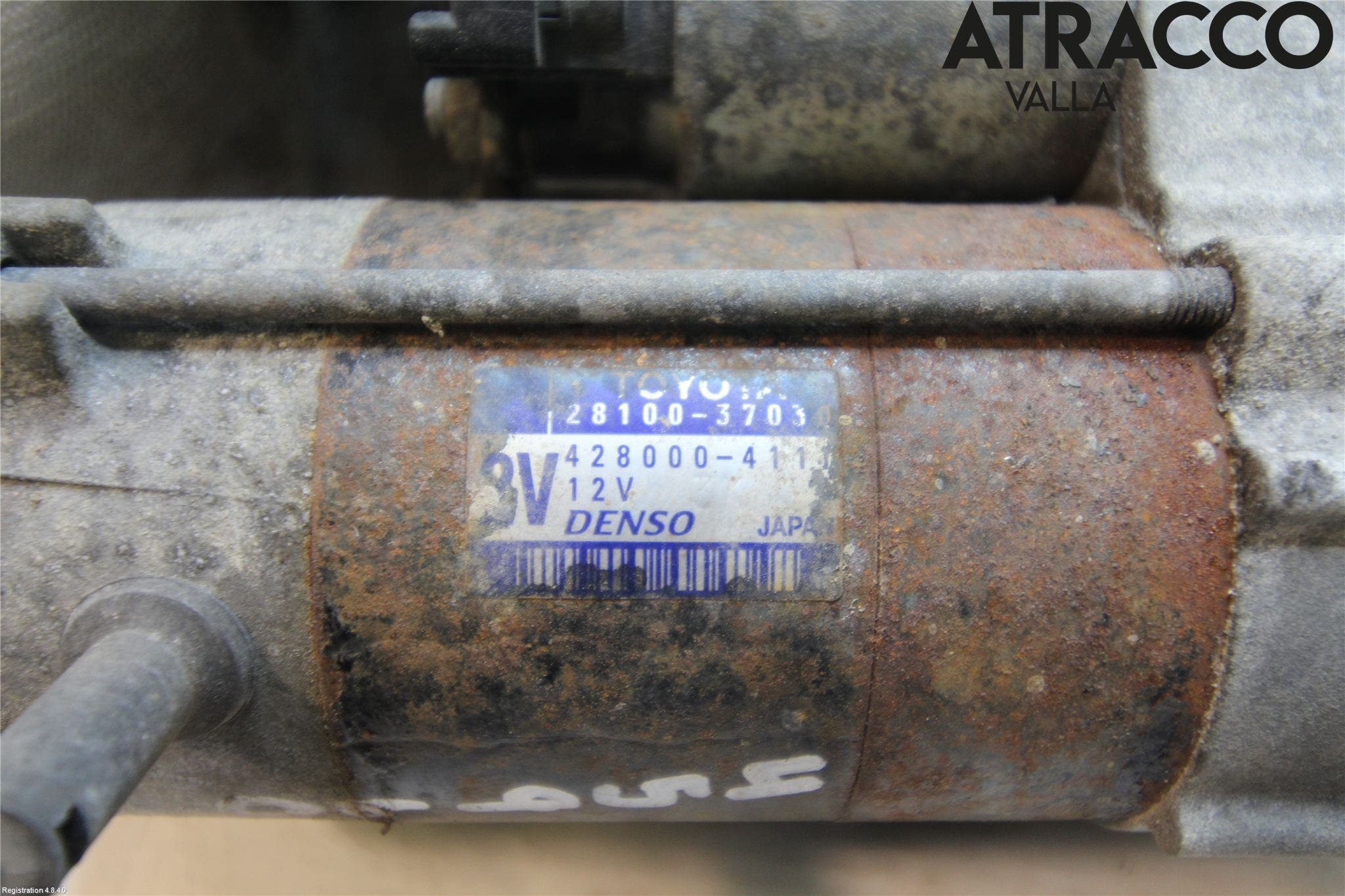 Toyota COROLLA 08-12 Startmotor