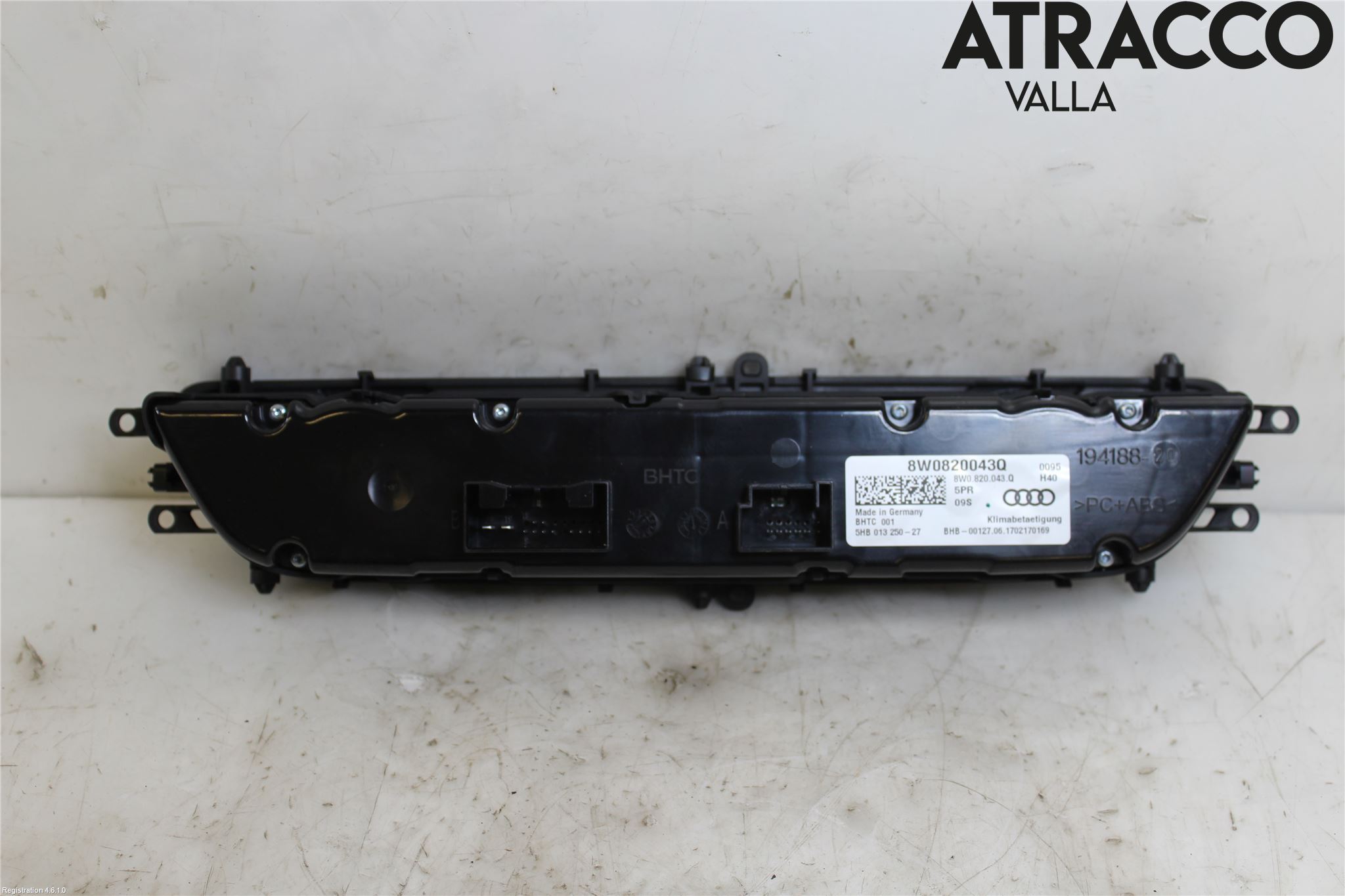 Audi A4/S4 B9 16-19 Ac Styrenhet Ac Manöveren