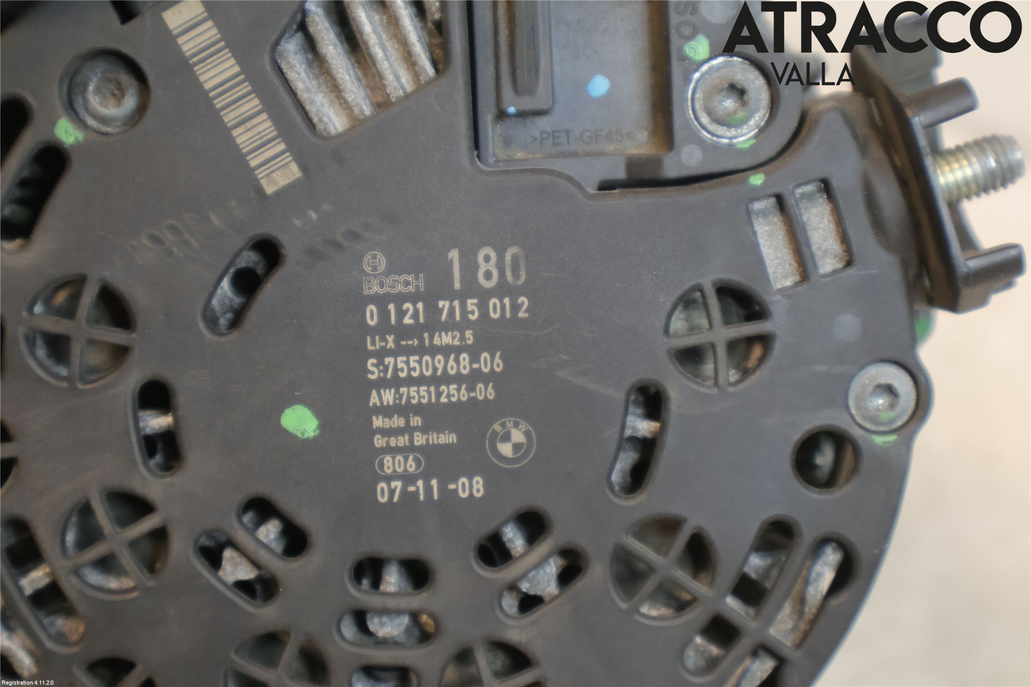 BMW 5 E60/61 Sed/Tou 02-10 Generator