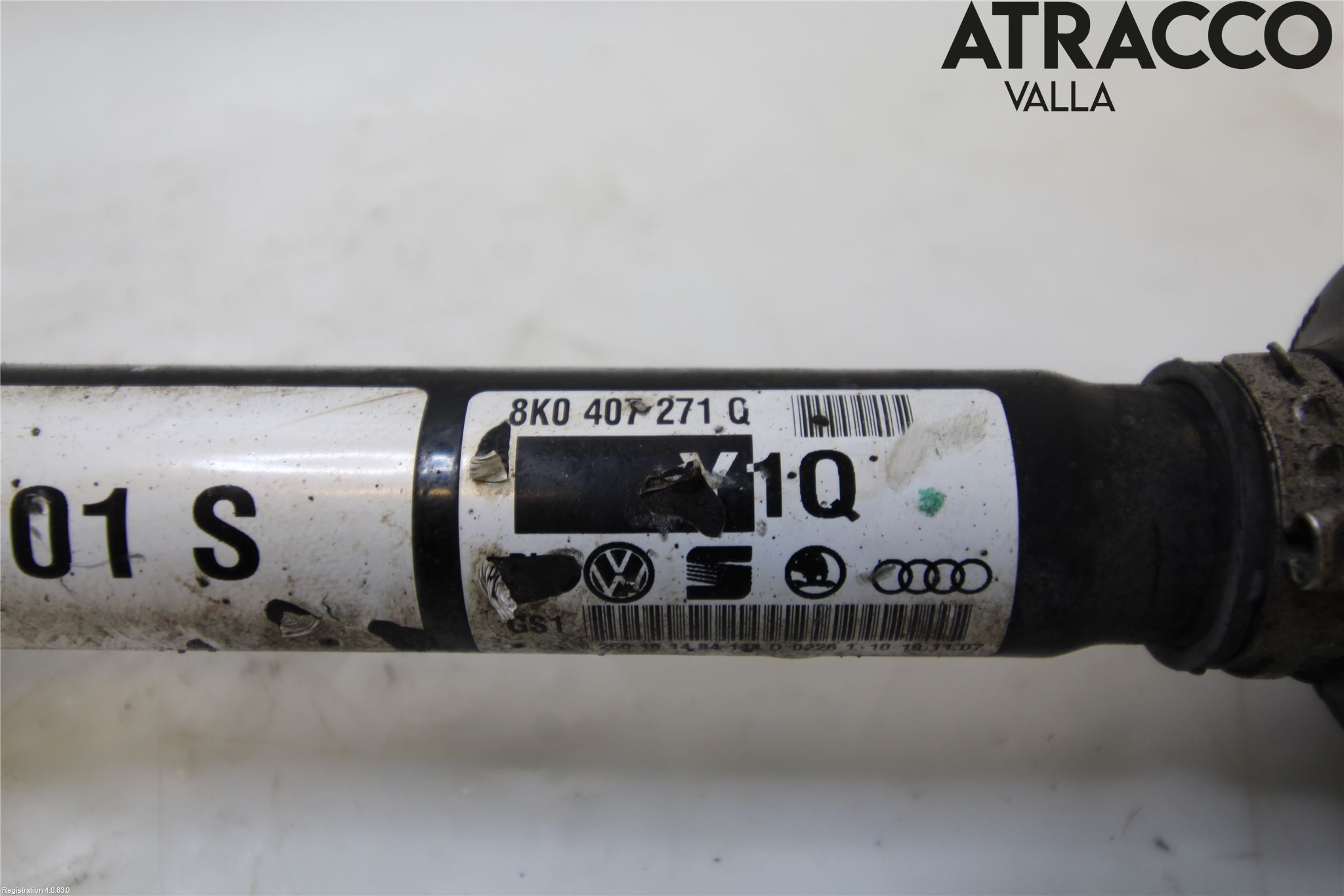 Audi A4/S4 08-11 Drivaxel Fram Vänster