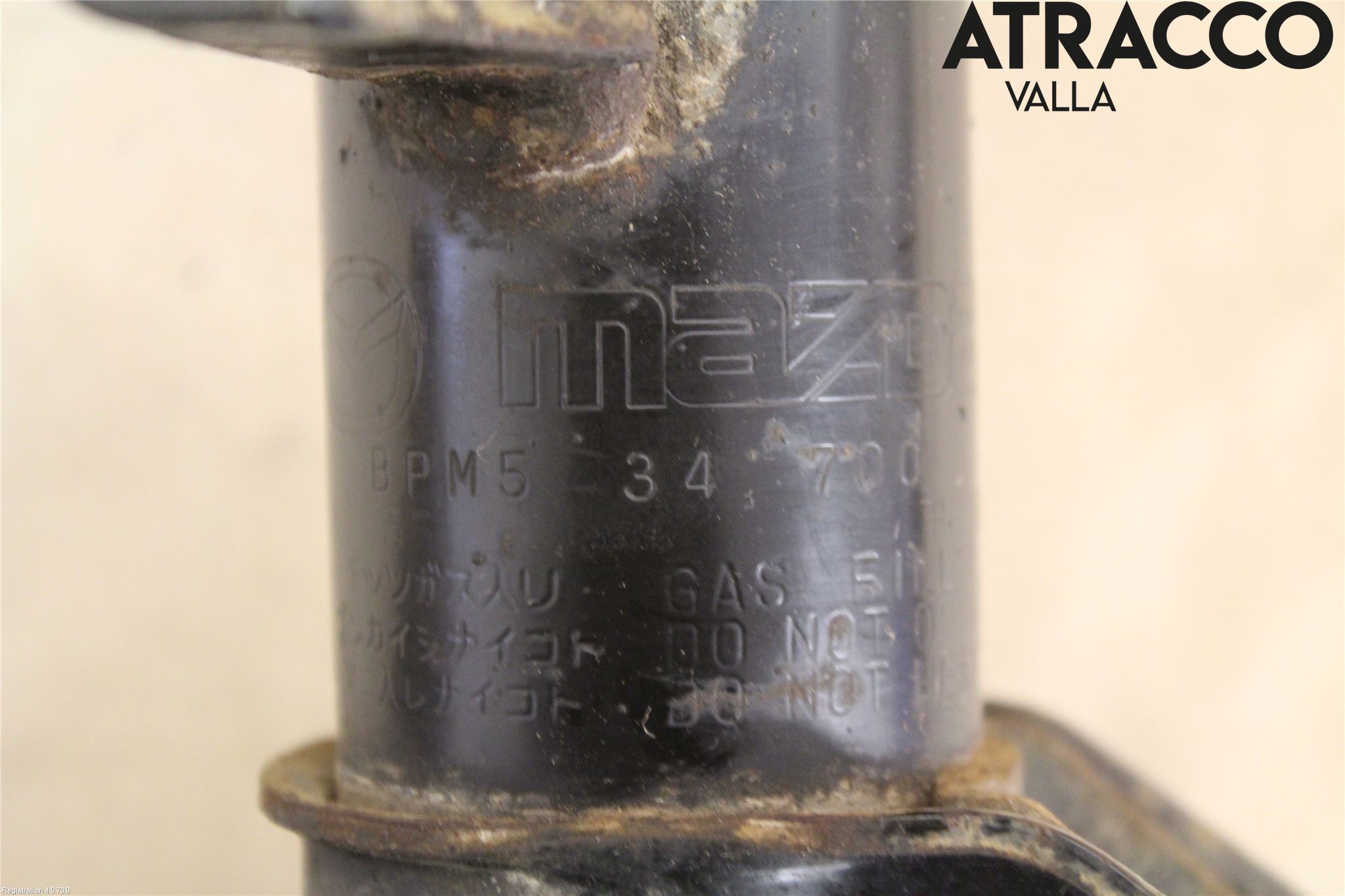 Mazda 3 III 14-19 Fjäderben Fram Höger