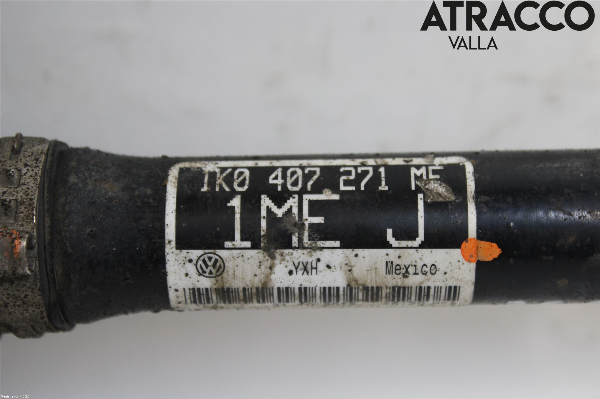 Volkswagen VW GOLF VI 09-13 Drivaxel Fram Vänster