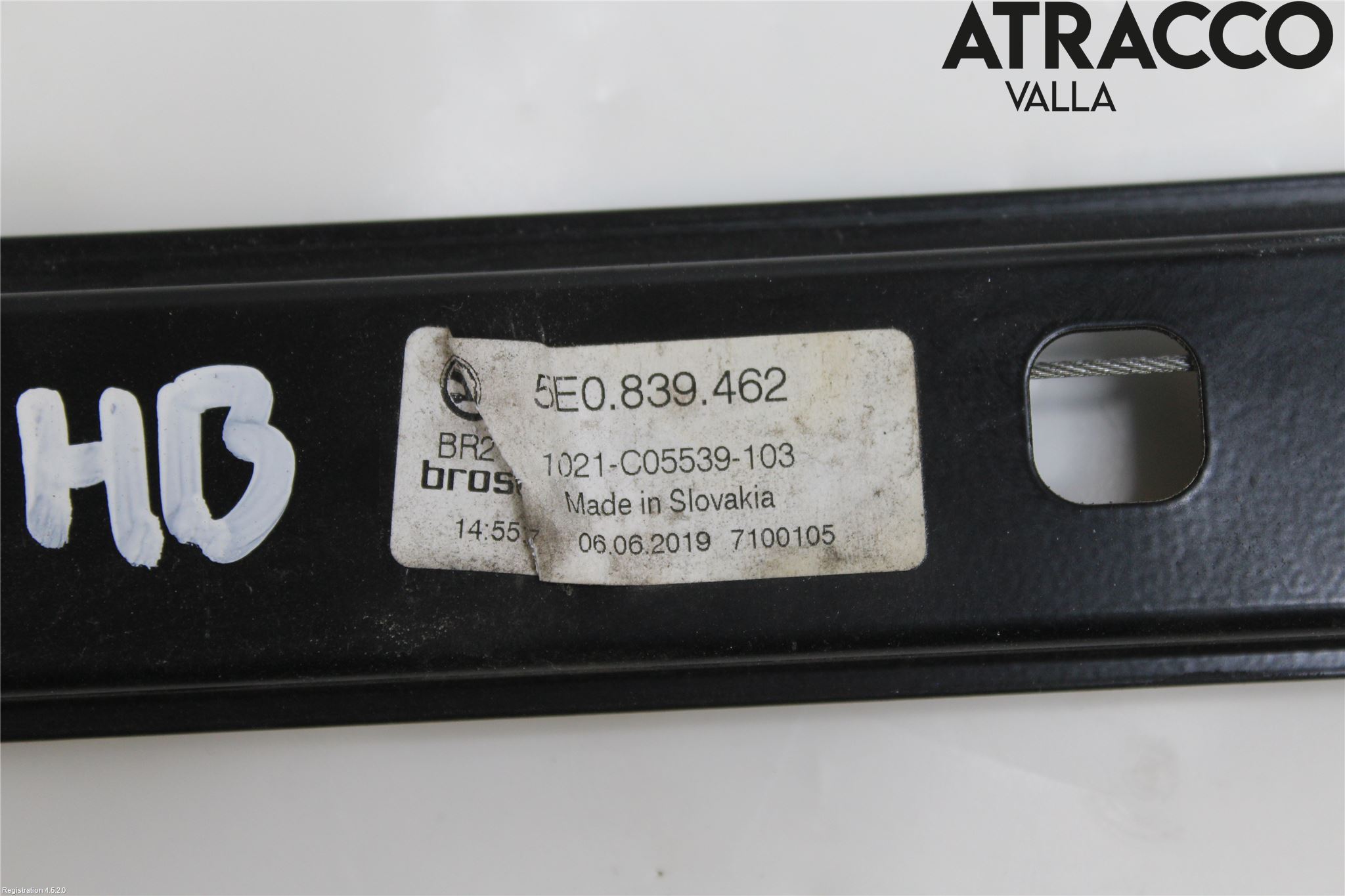 Skoda OCTAVIA (5E) 13-20 Fönsterhiss El Kompl