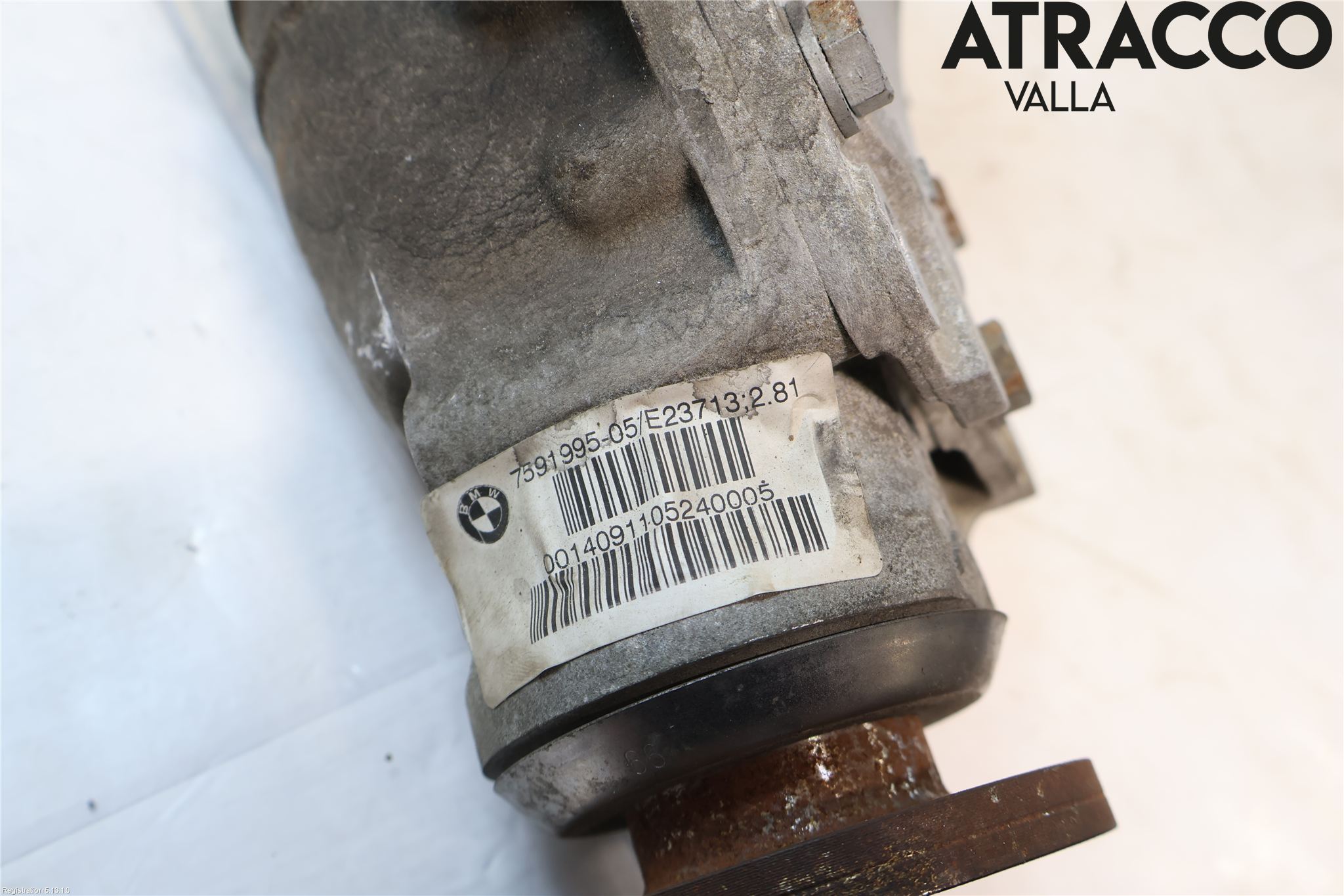 BMW 3 F30/F31/F80 12-19 Framvagn Diffrential