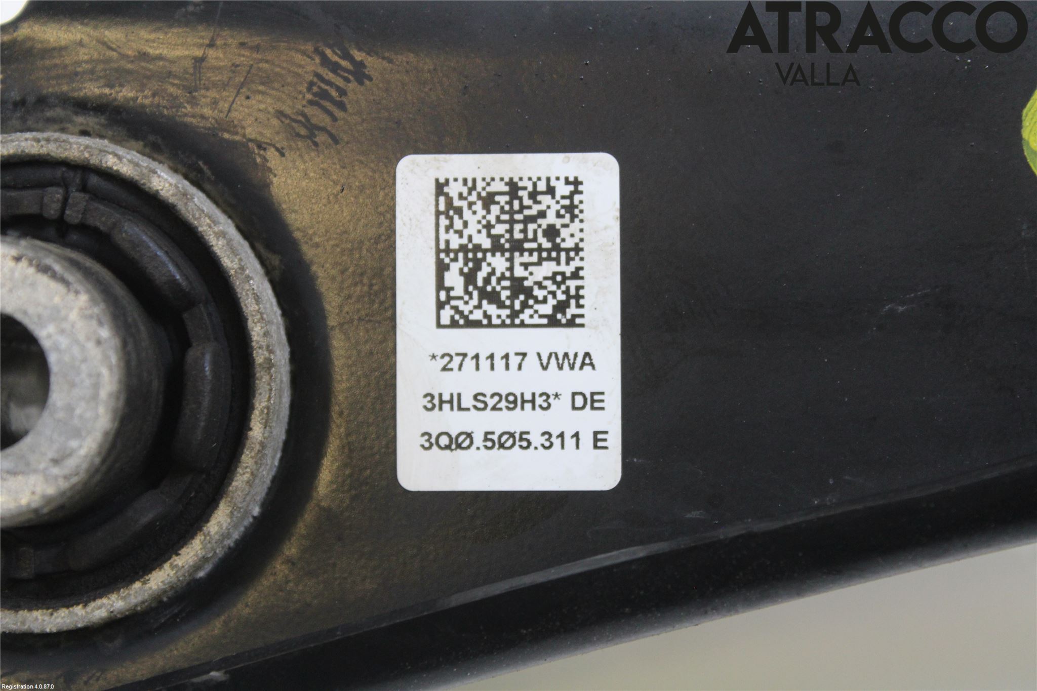 Volkswagen VW TIGUAN 16-24 Bärarm Bak Vänster