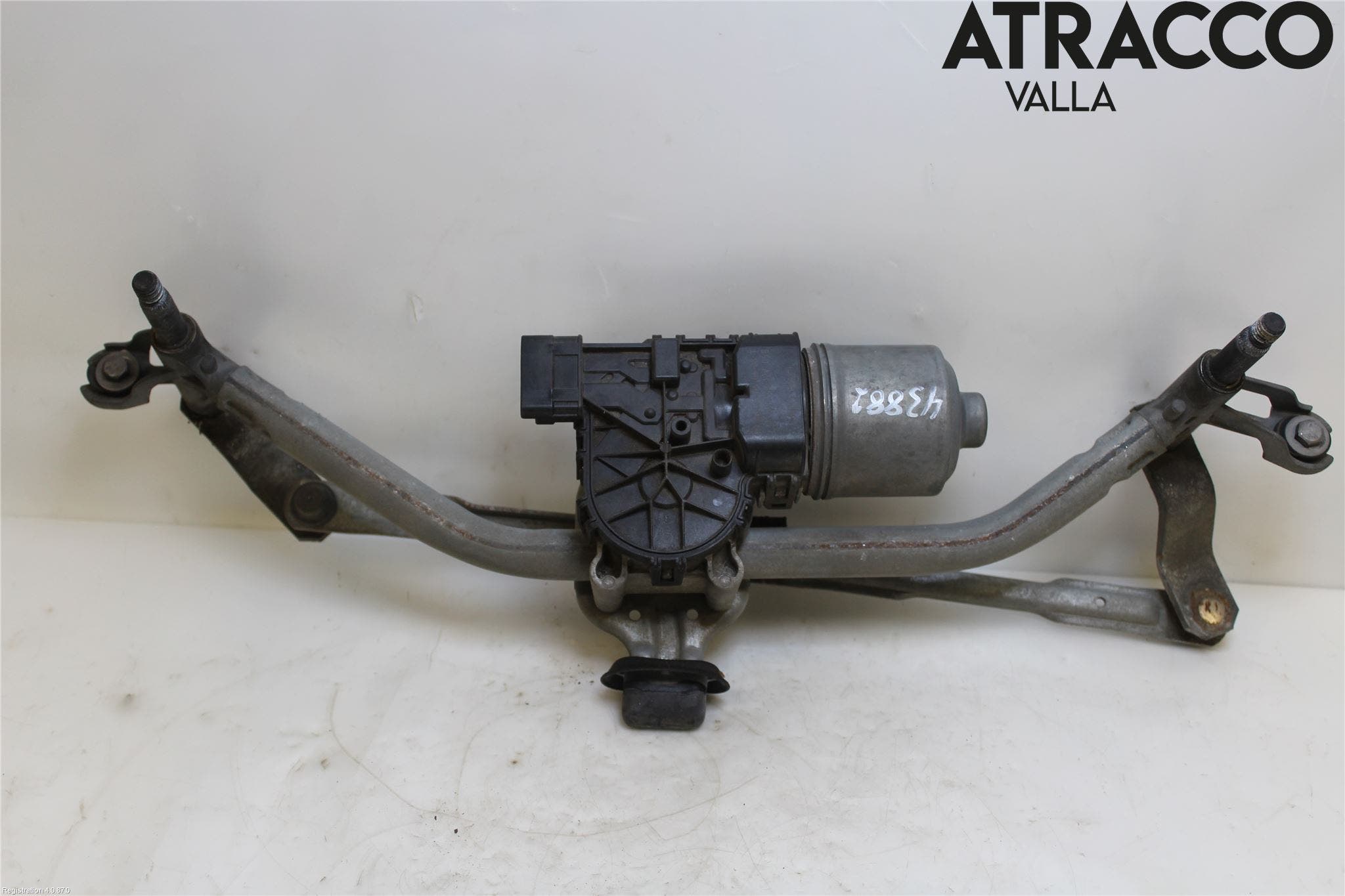 Peugeot 207 Torkarmekanism Vindruta