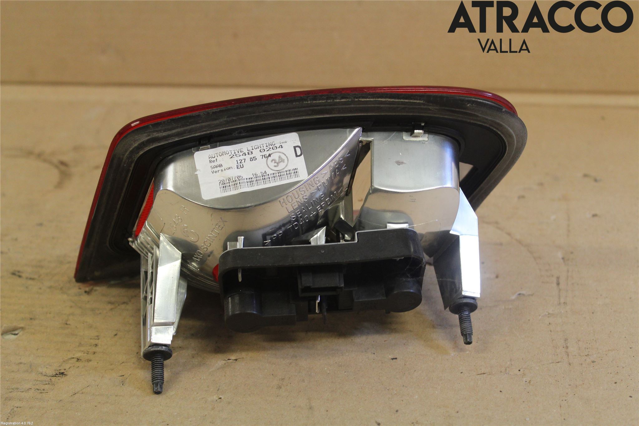 Saab 9-3 VER 2 Bakljus Lucka Hö