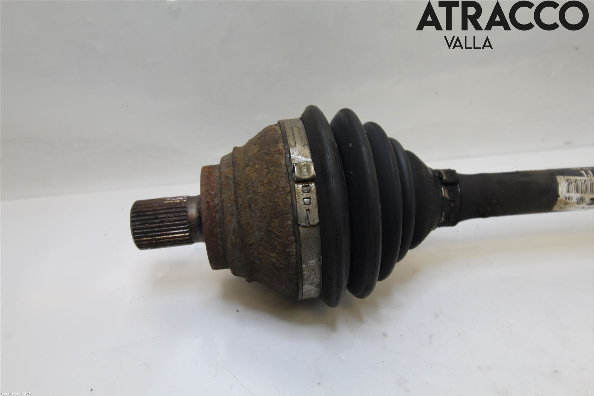 Volkswagen VW GOLF VI 09-13 Drivaxel Fram Vänster