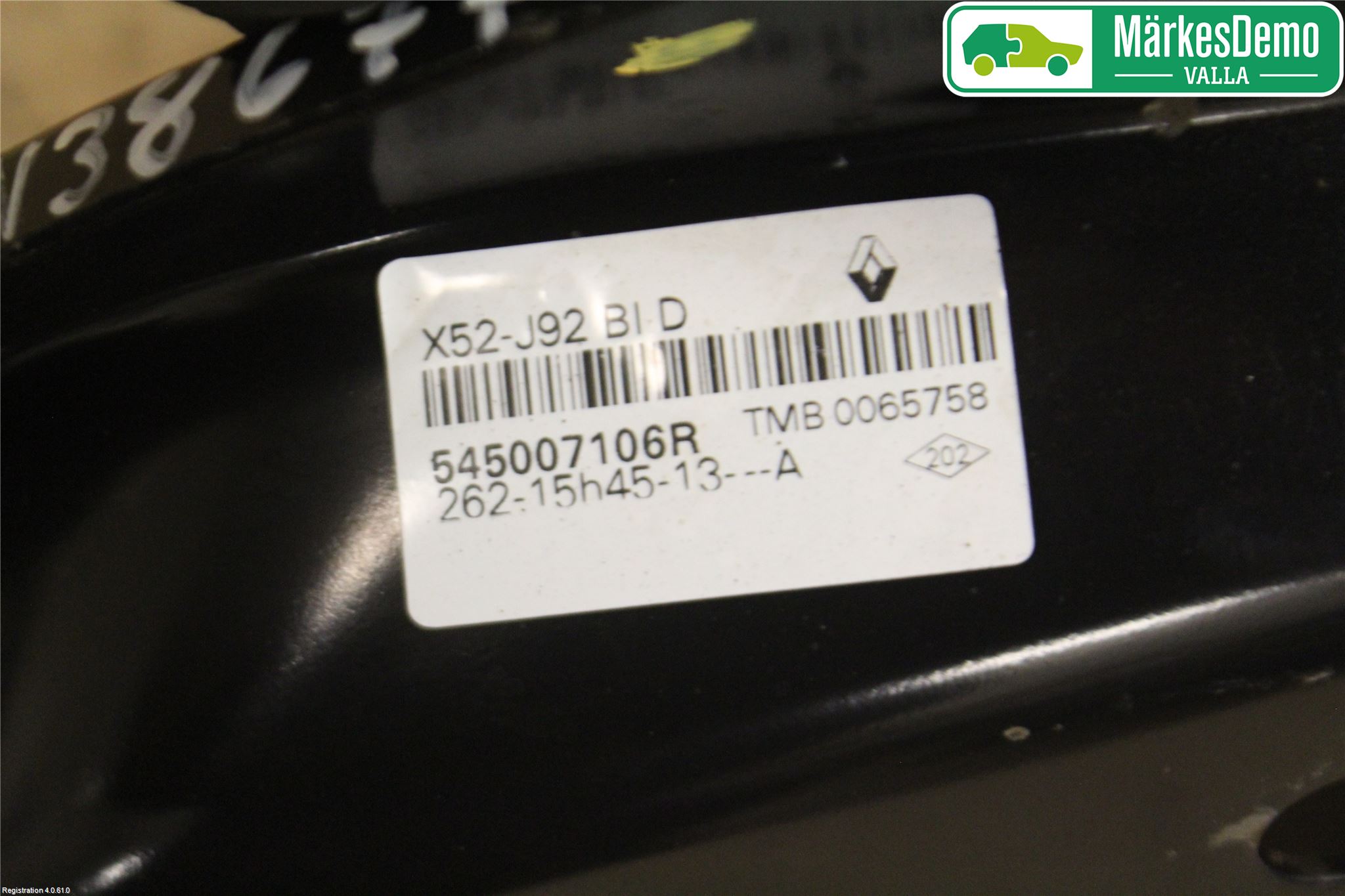 Dacia SANDERO/STEPWAY 13-20 Bärarm Fram Undre Hö