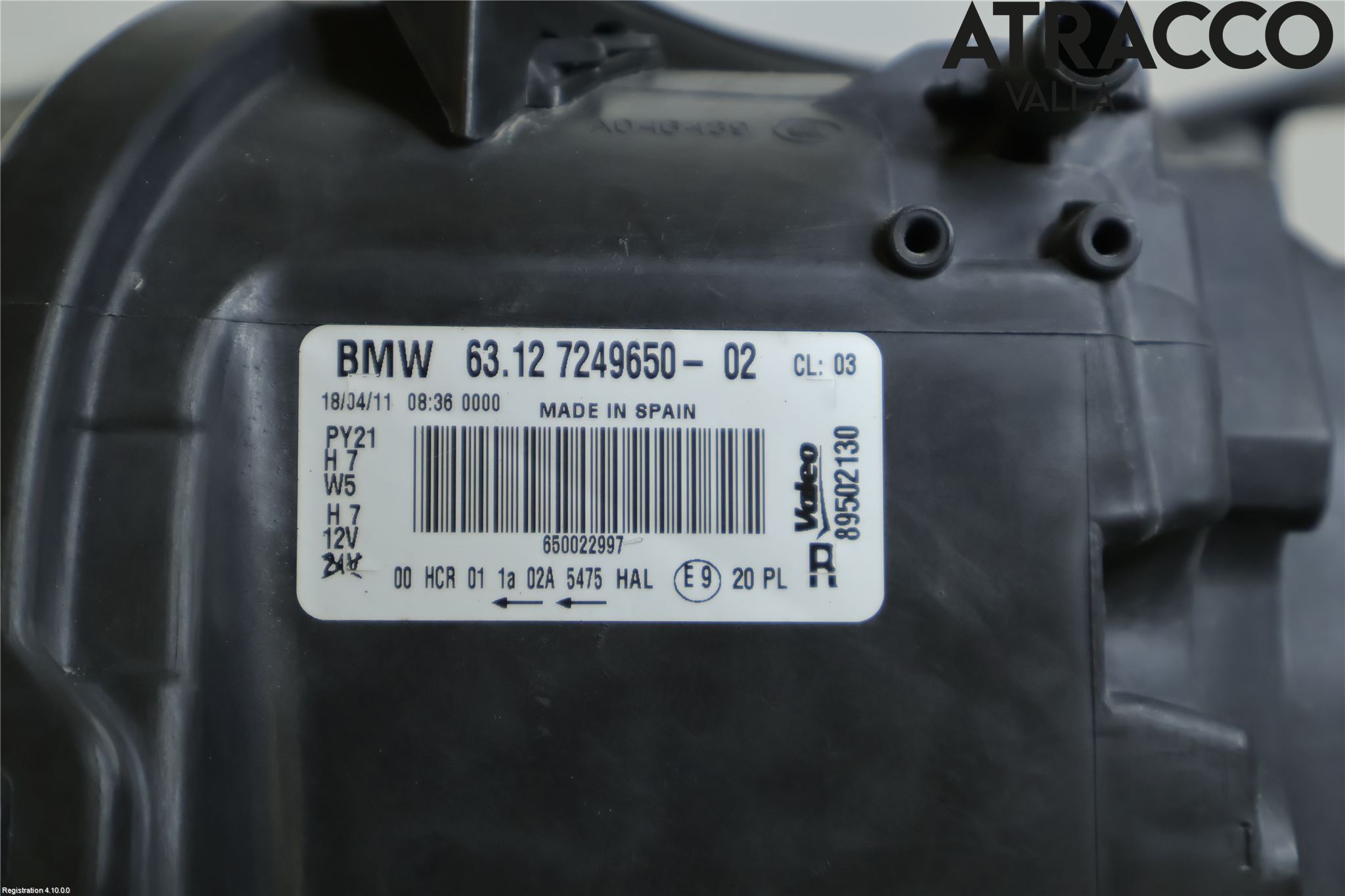 BMW 1 E87/81 5D/3D 03-11 Strålkastare Höger