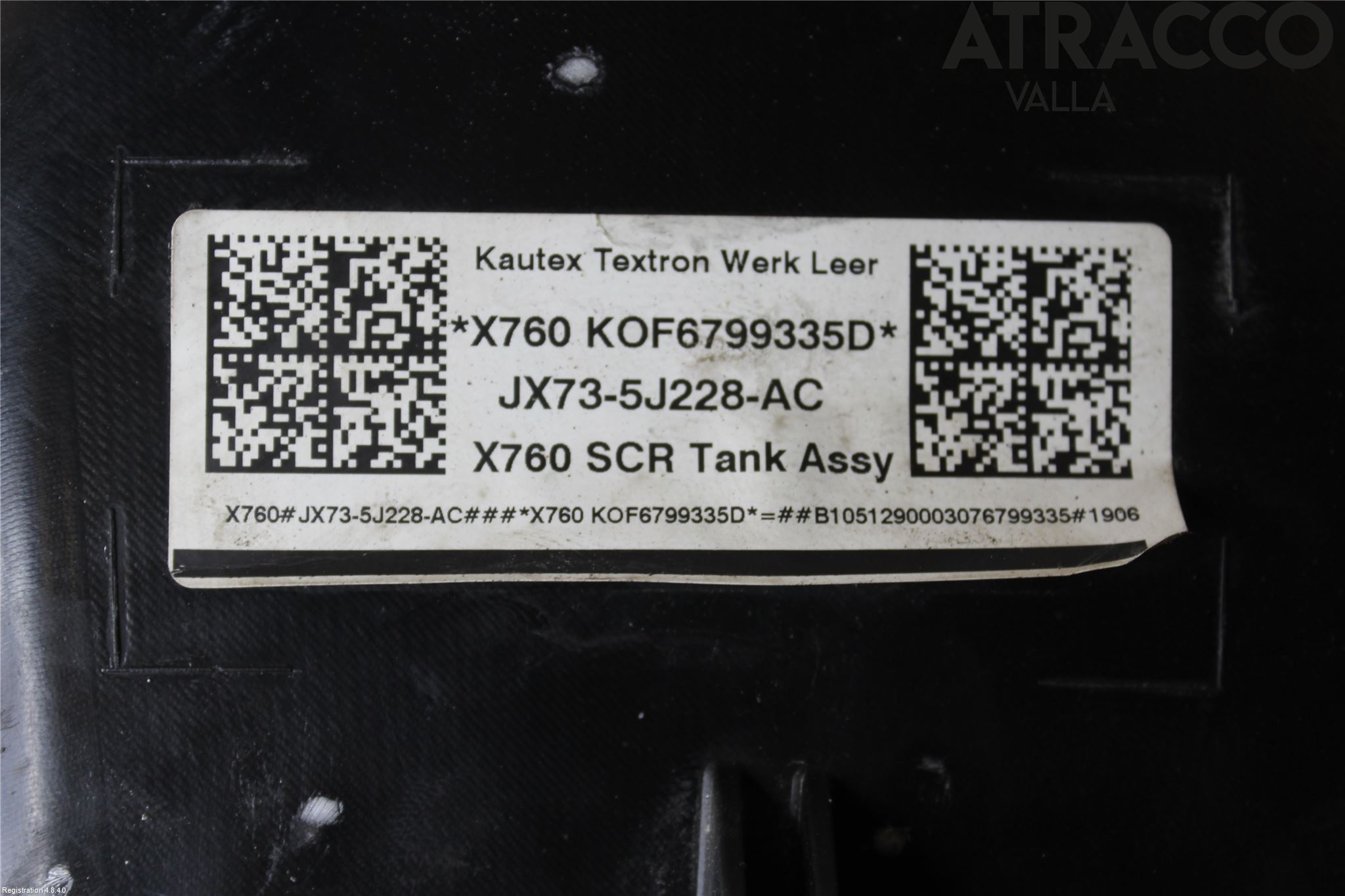 Jaguar XF (X260) 16-24 Adblue Tank