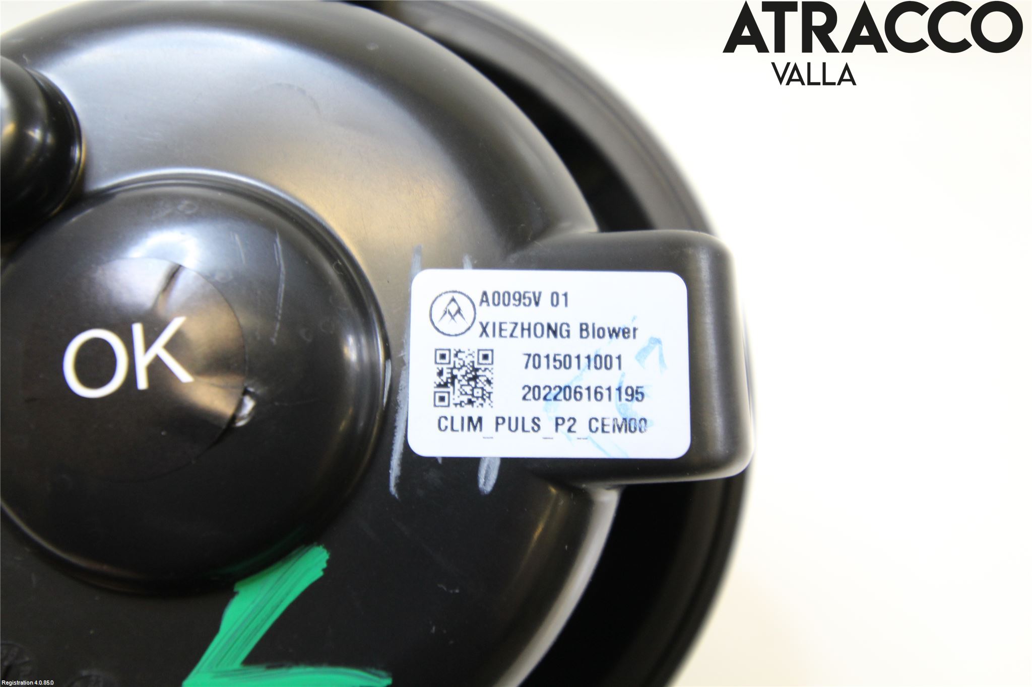 Peugeot 2008/E-2008 20- Ac Värmefläkt