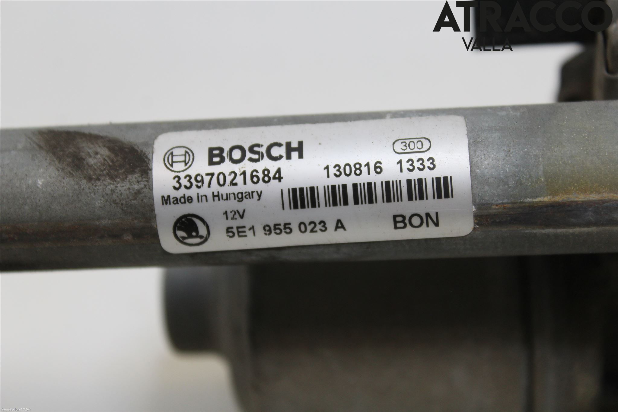 Skoda OCTAVIA (5E) 13-20 Torkarmekanism Vindruta