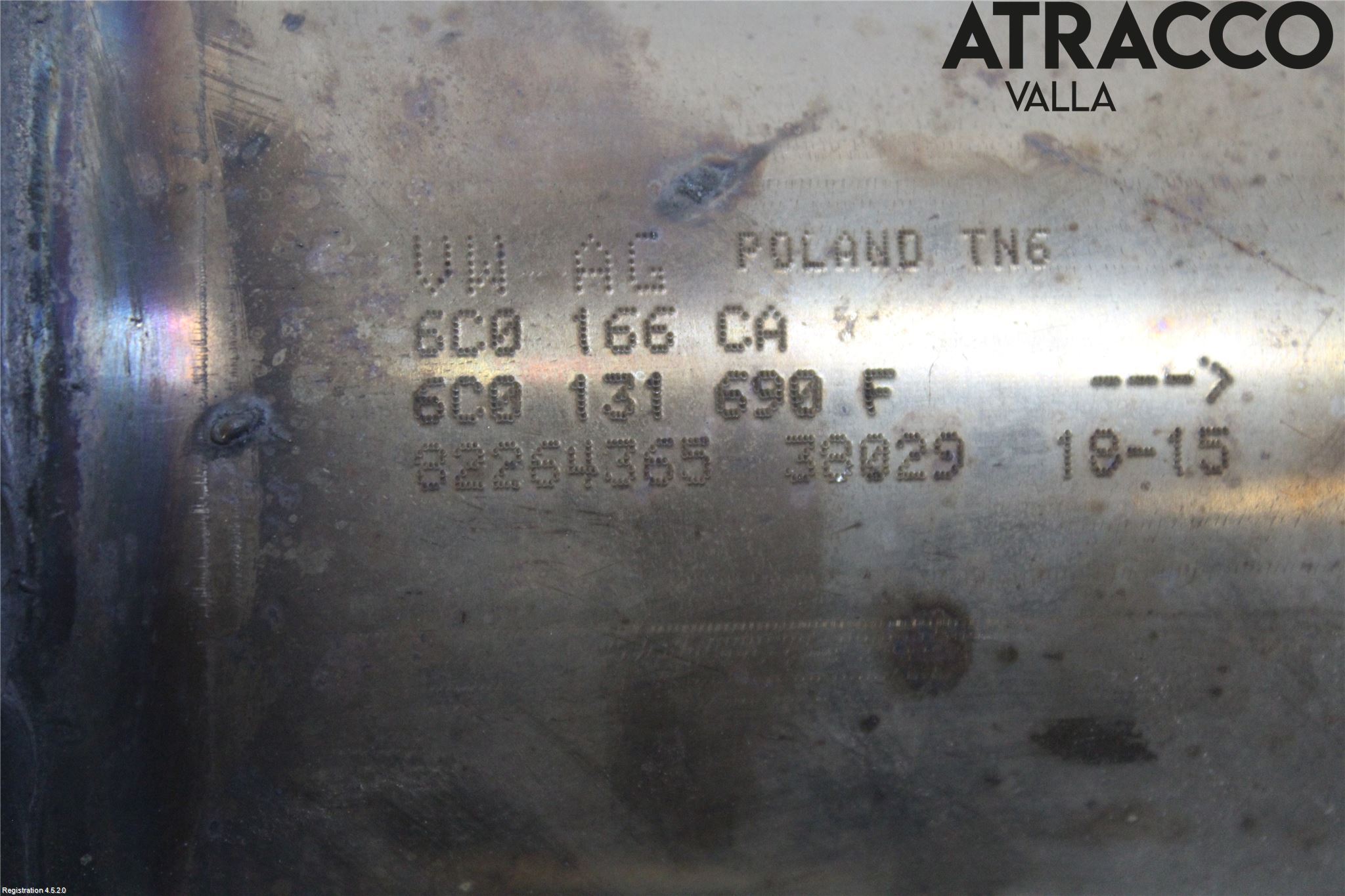 Volkswagen VW POLO 10-17 Katalysator