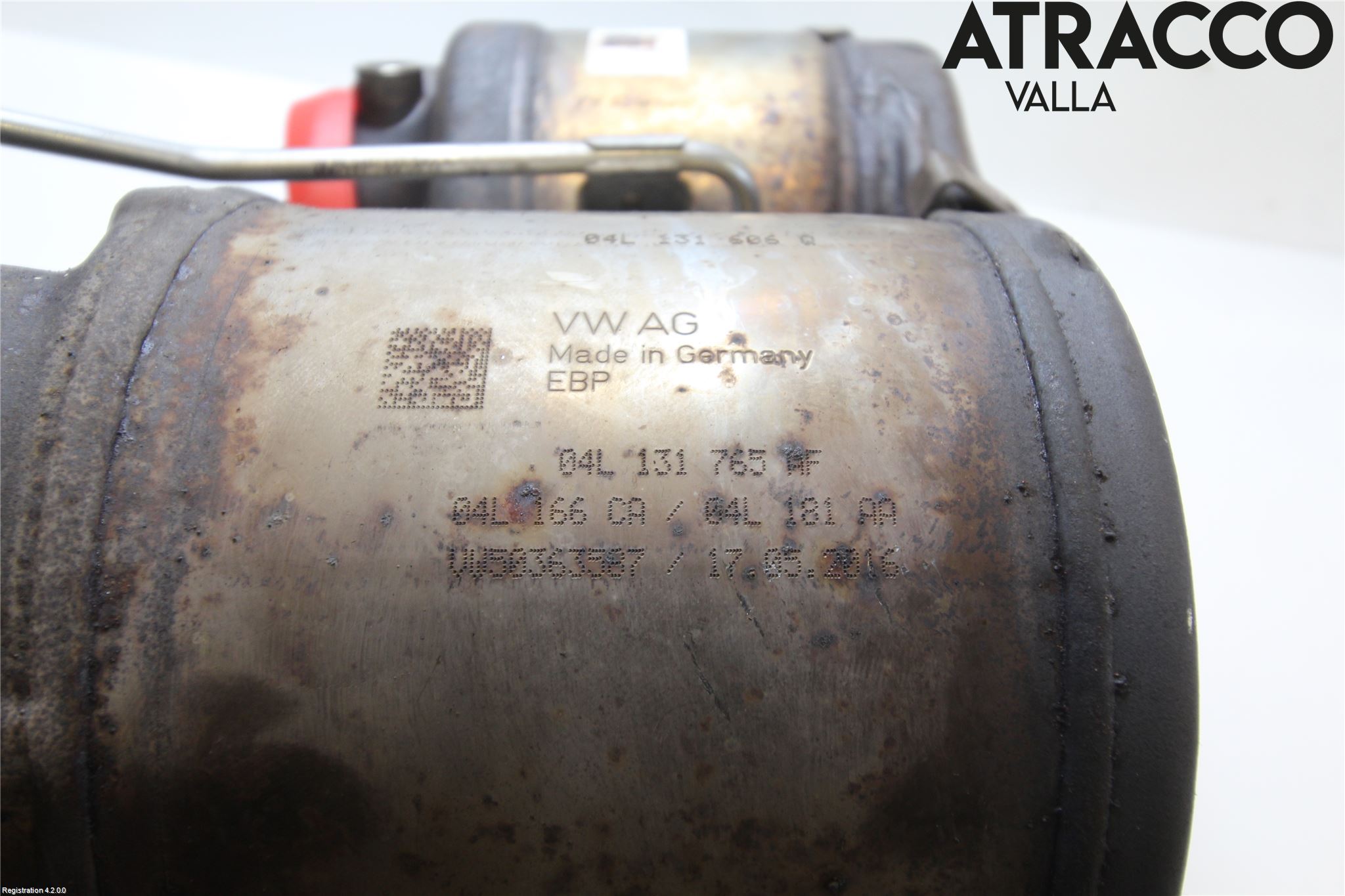 Volkswagen VW CADDY 16-20 Avgas Partikelfilter