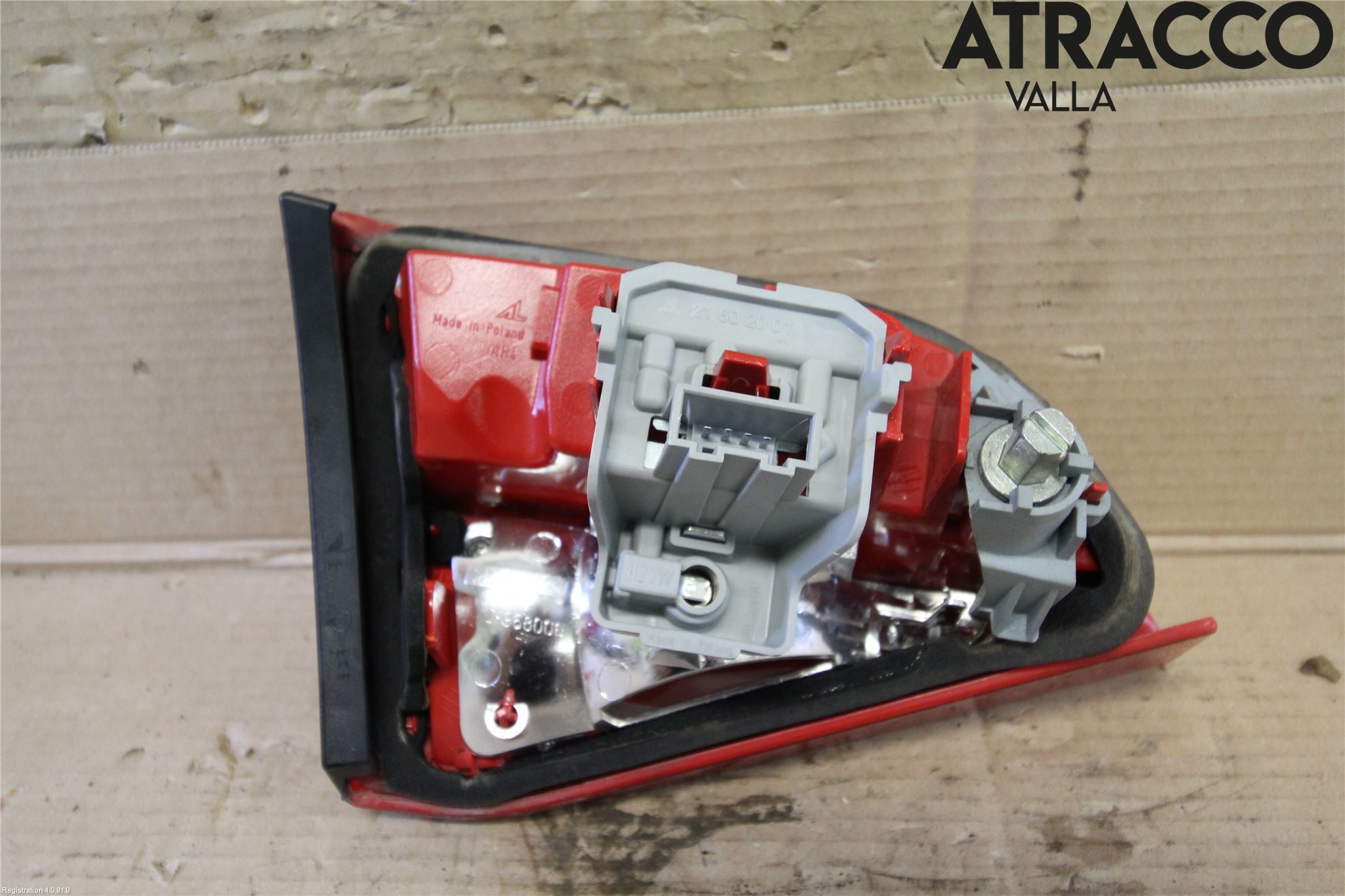 Audi A4/S4 08-11 Bakljus Lucka Hö