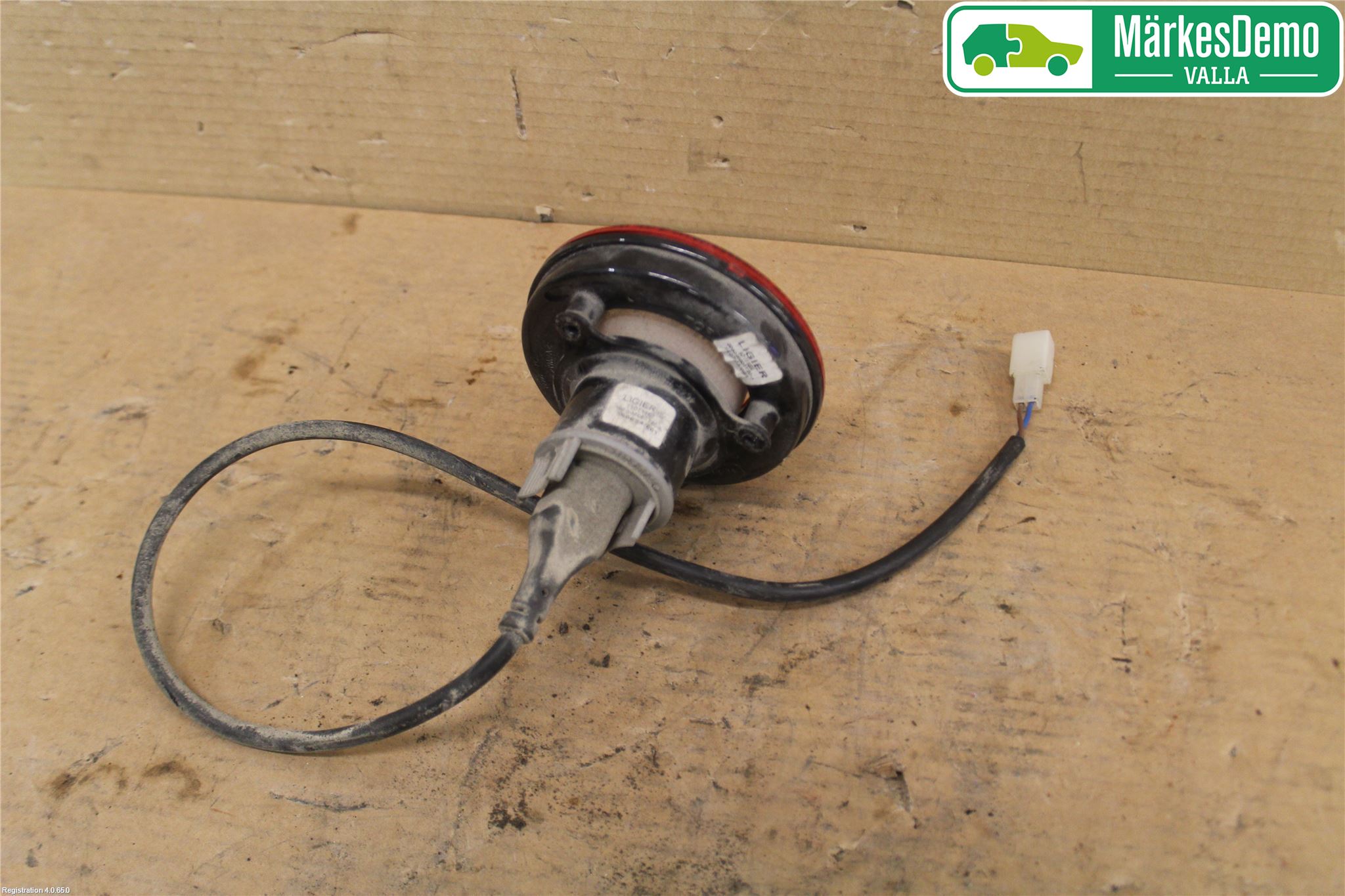 Mopedbil Microcar MICROCAR Bakljus Höger