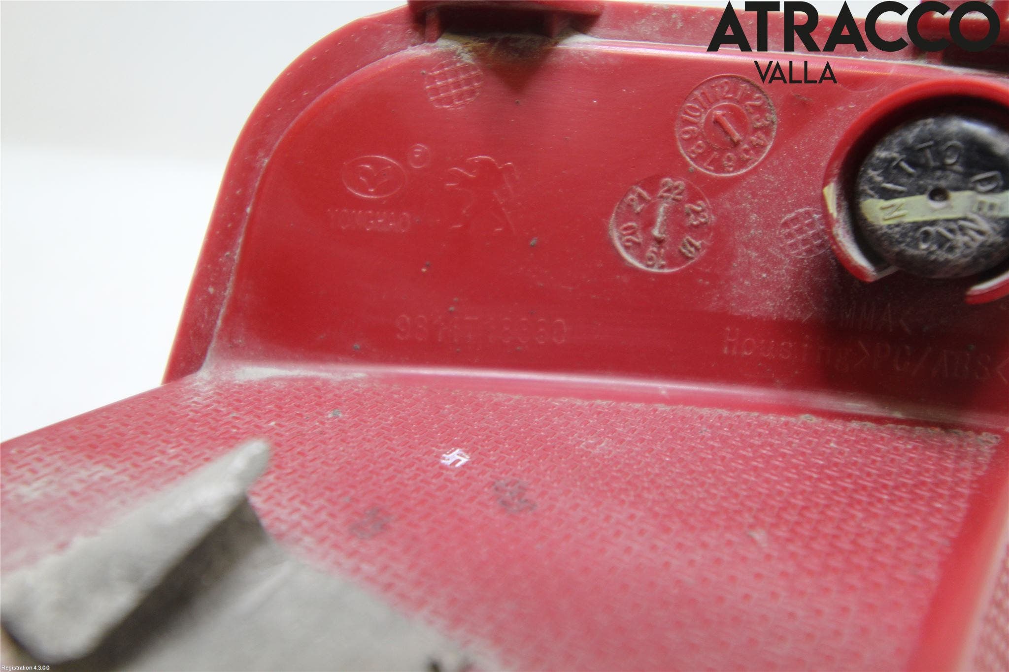 Peugeot 3008 17-24 Dimljus/Reflex Bak