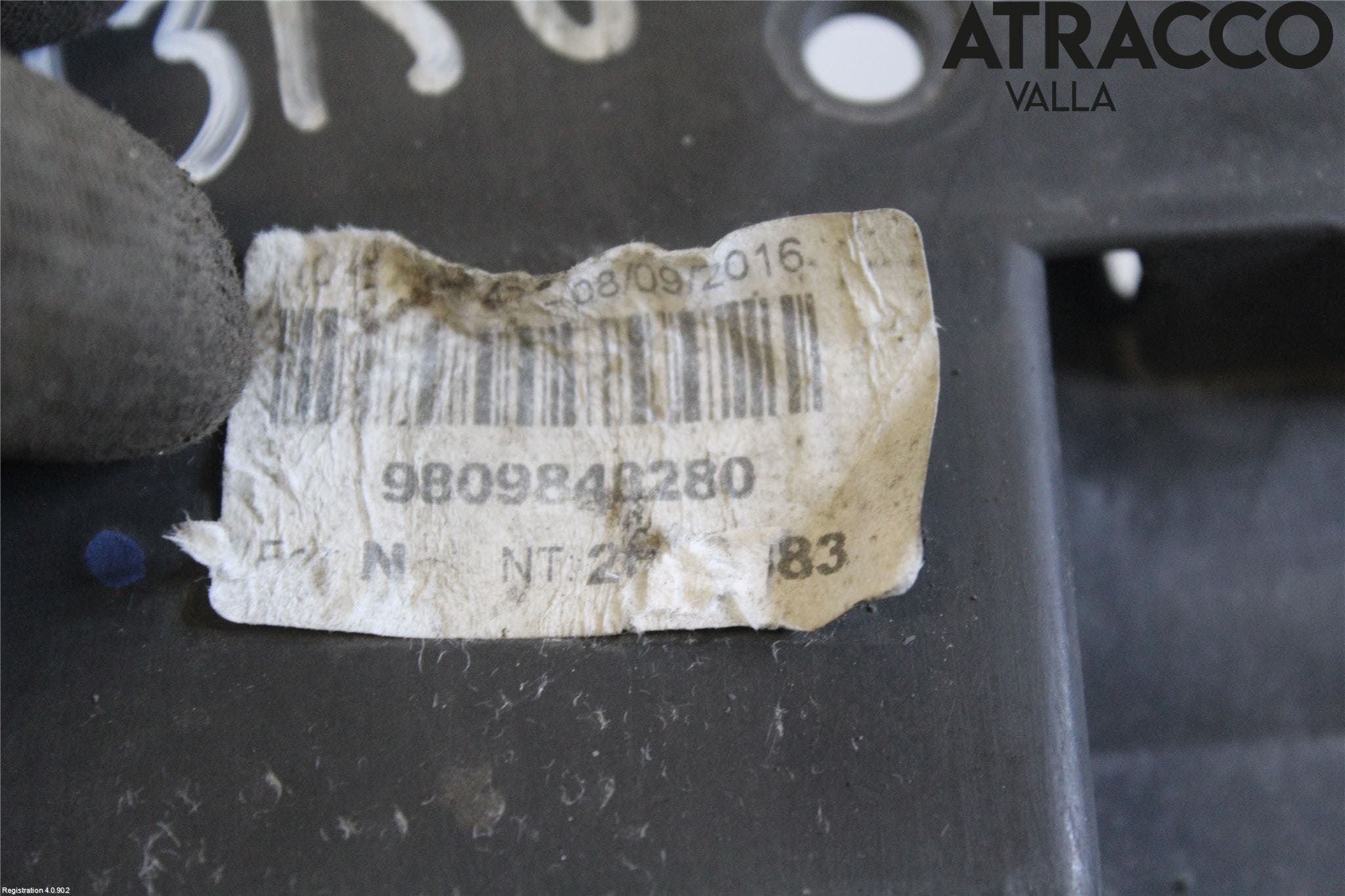 Citroen C5 08-17 Frontplåt