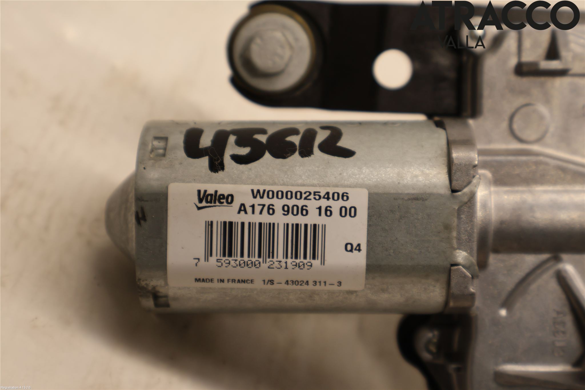 Mercedes-Benz MB A-KLASS (W176) 13-18 Torkarmotor Baklucka