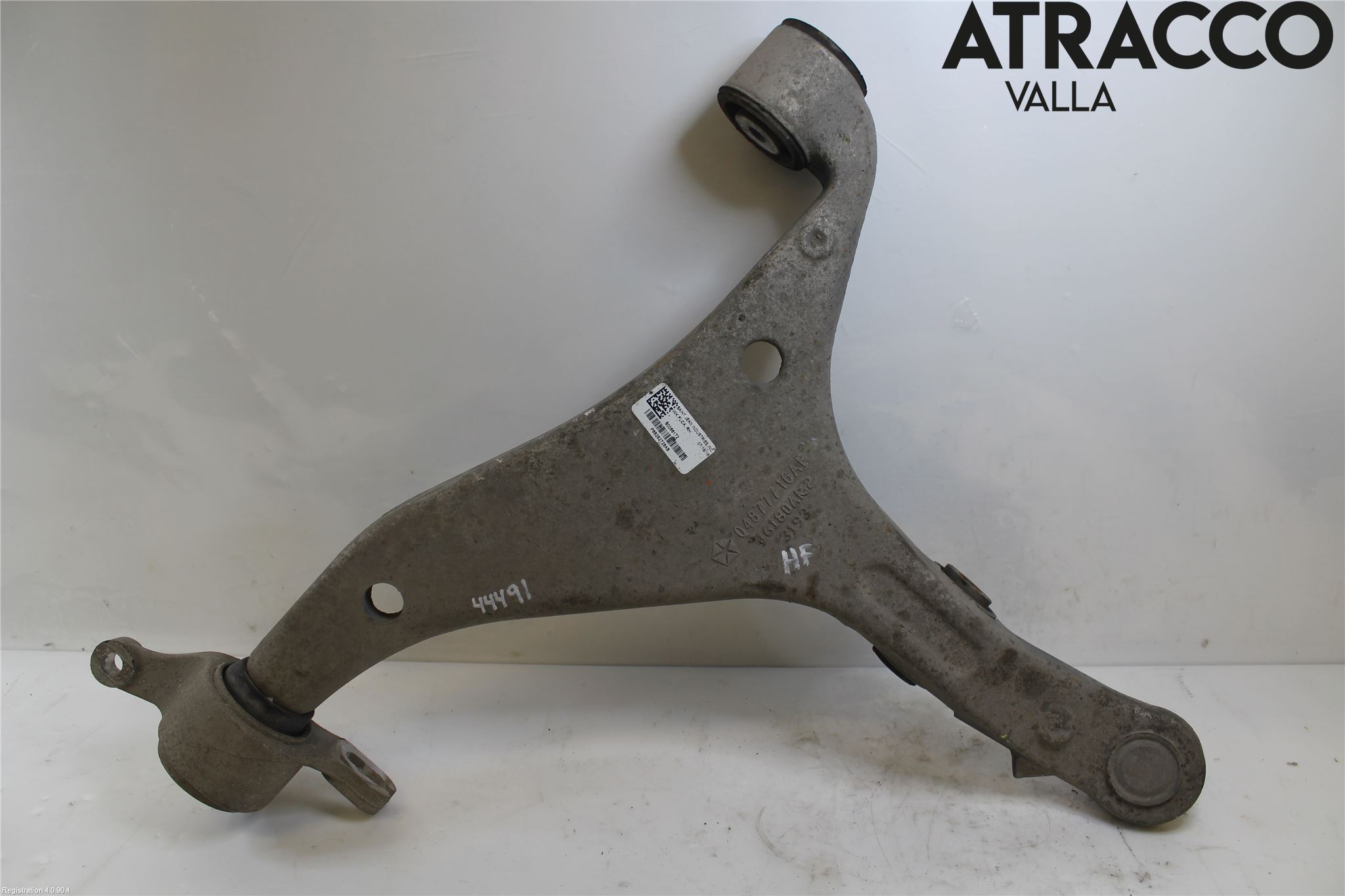 Jeep GRAND CHEROKEE 10-20 Bärarm Fram Undre Hö