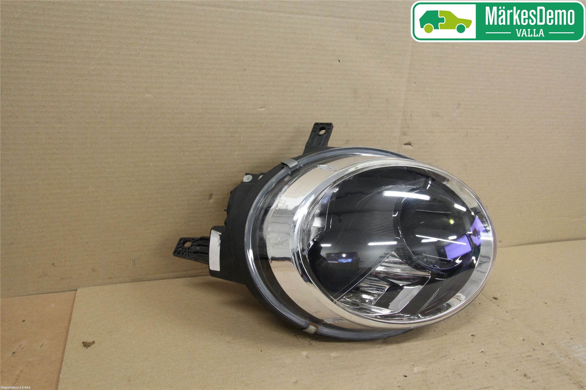 Mopedbil Microcar MICROCAR Strålkastare Höger