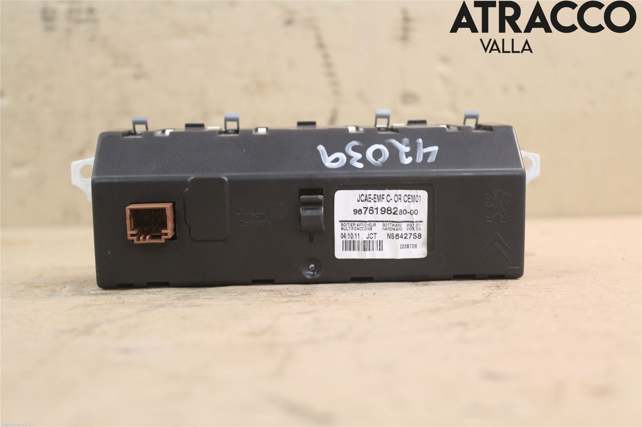 Citroen C4 II 11-18 Färddator