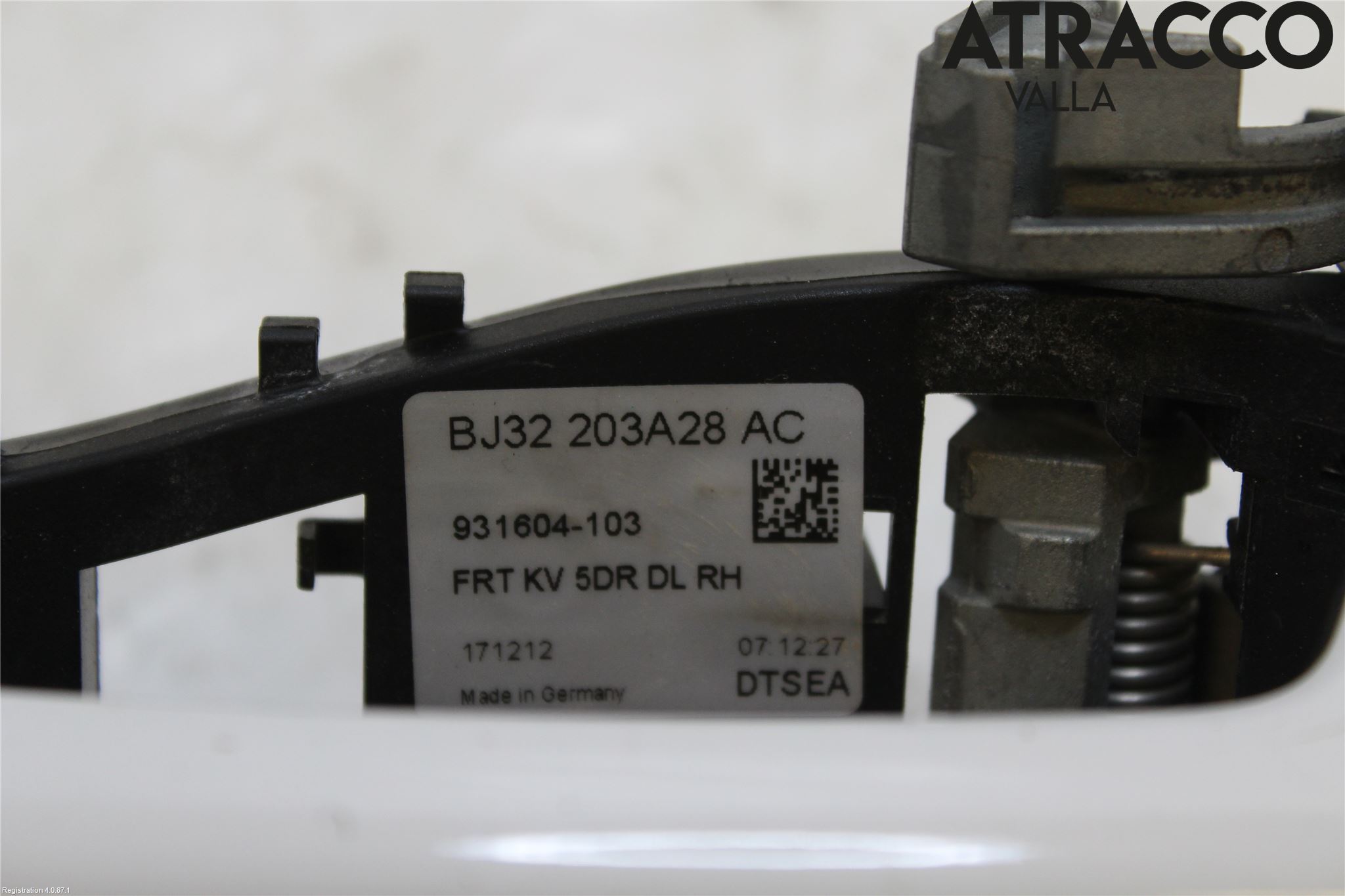 Landrover LAND ROVER RANGE ROVER EVOQUE (L538) 11-18 Dörrhandtag Yttre Hö