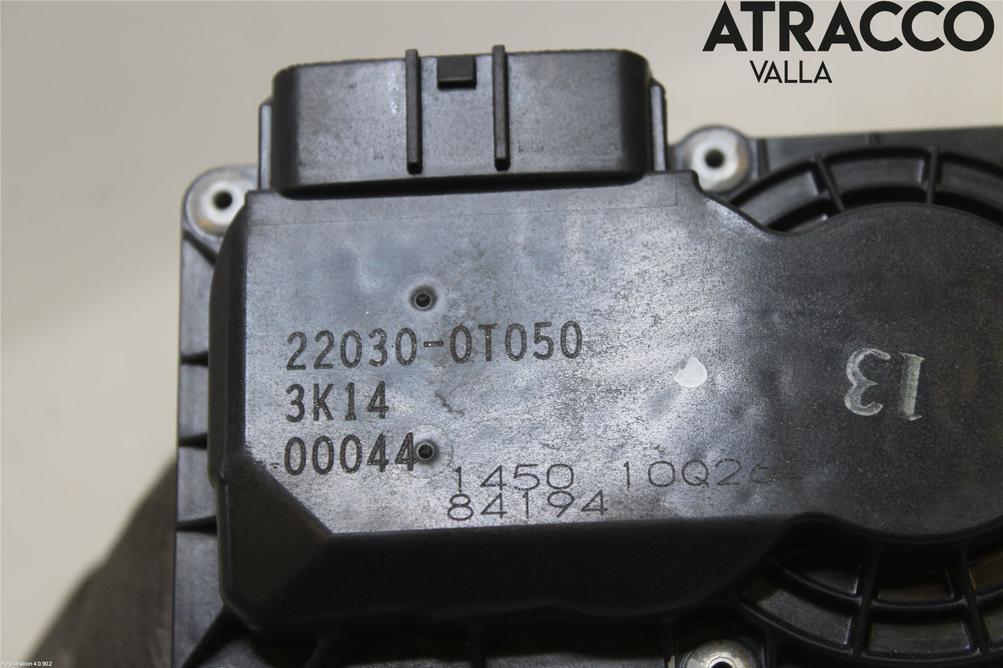 Toyota AURIS 13-19 Injspjällhus