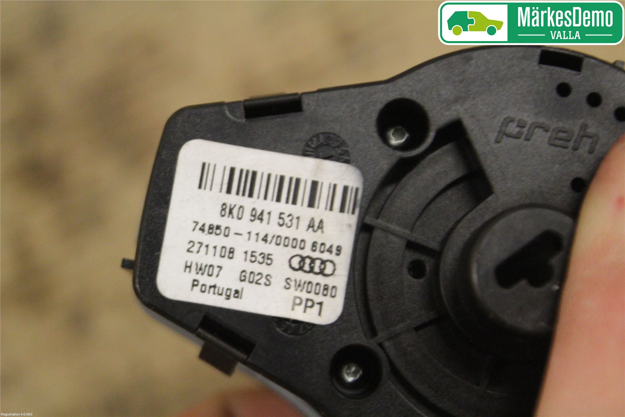 Audi A4/S4 08-11 Strömställare Ljus