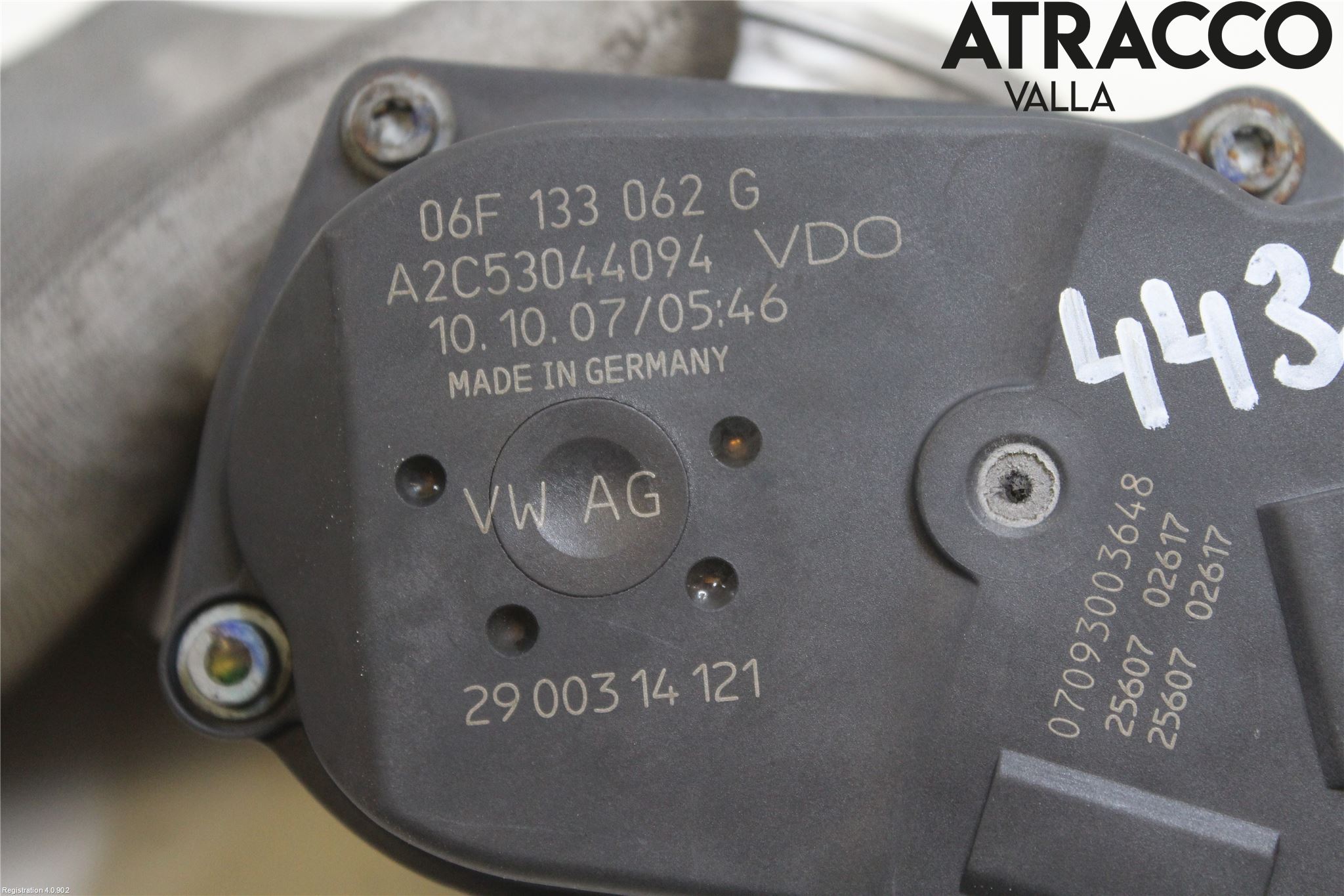 Audi TT/TTS 07-14 Injspjällhus