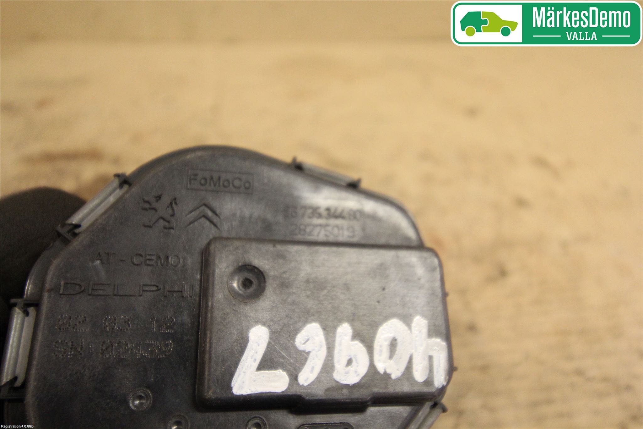 Ford FIESTA 09-12 Injspjällhus