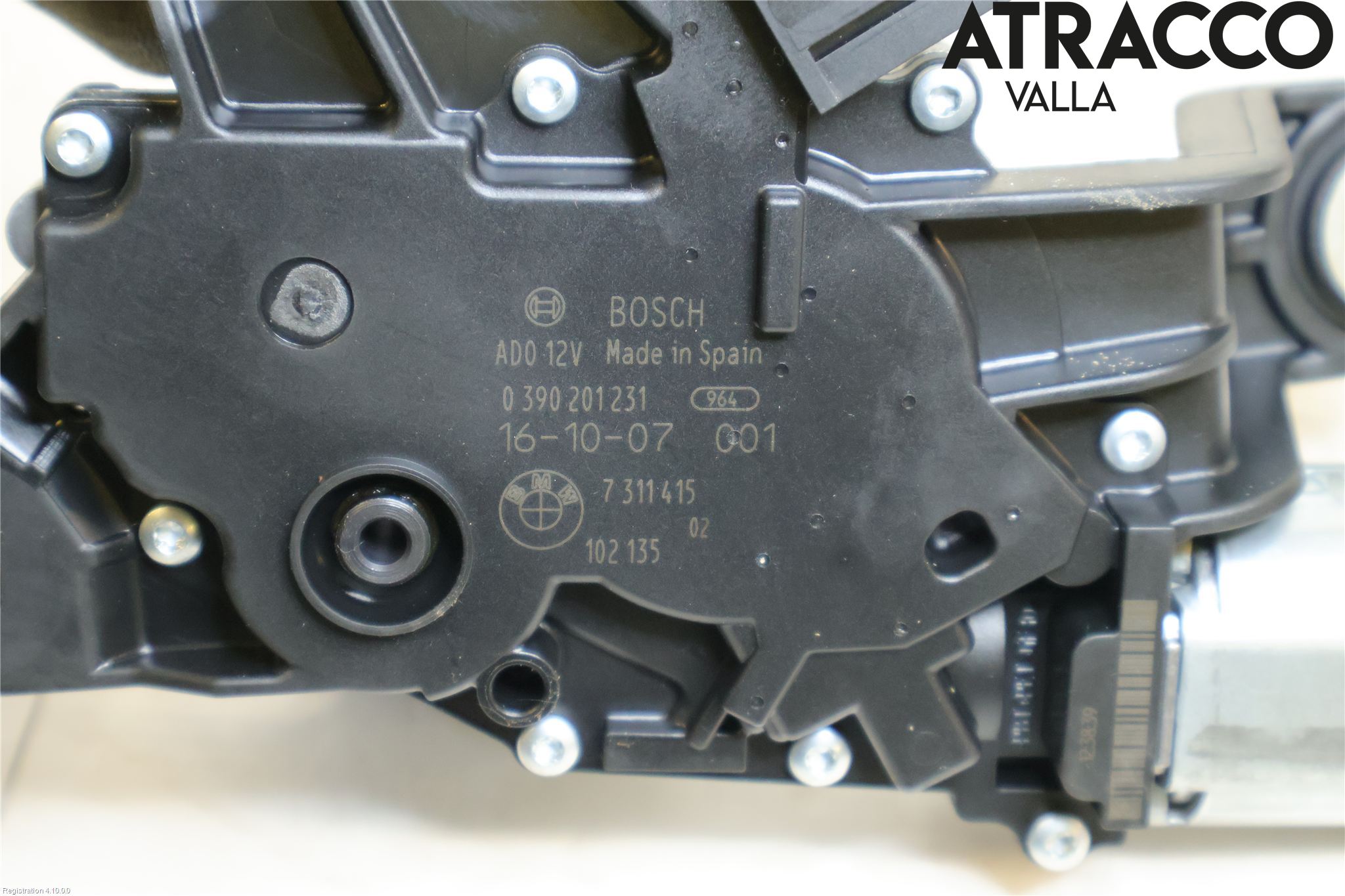 BMW 5 F10/F11/F18 09-17 Torkarmotor Baklucka