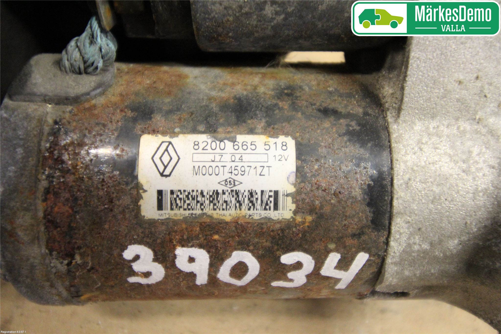 Renault SCÉNIC/GRAND 07-09 Startmotor