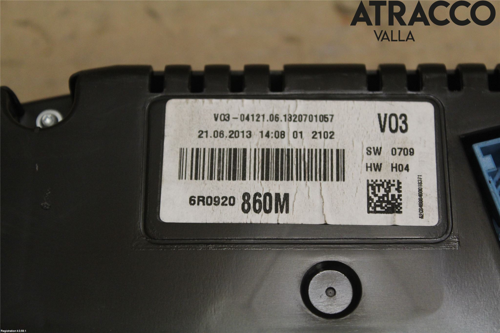 Volkswagen VW POLO 10-17 Instrument Komb
