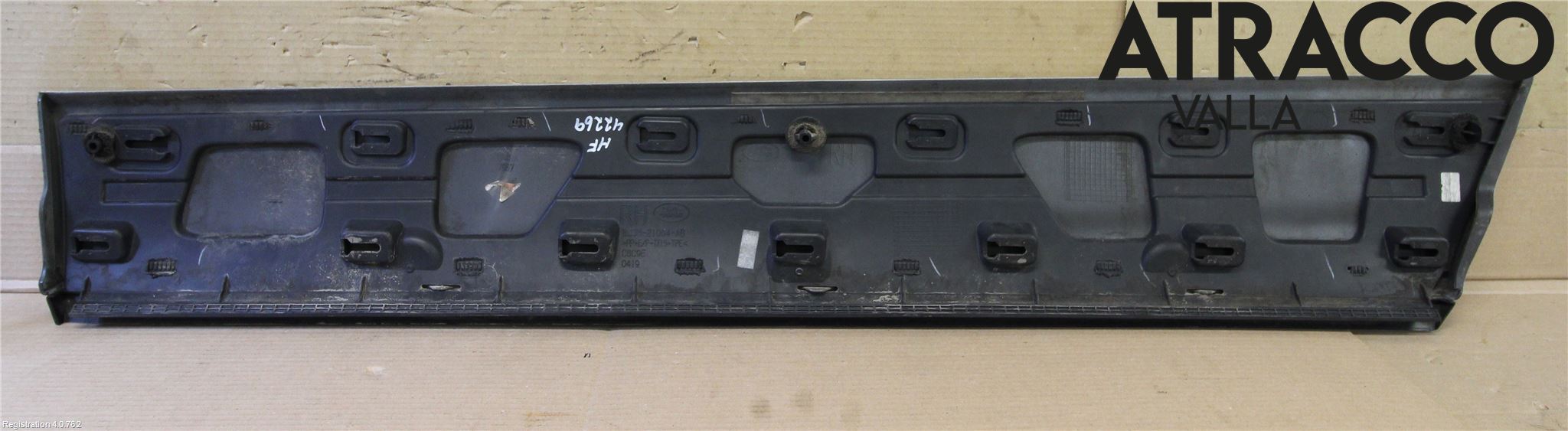 Landrover LAND ROVER RANGE ROVER EVOQUE (L538) 11-18 Dörr Dekorlist Fram Hö