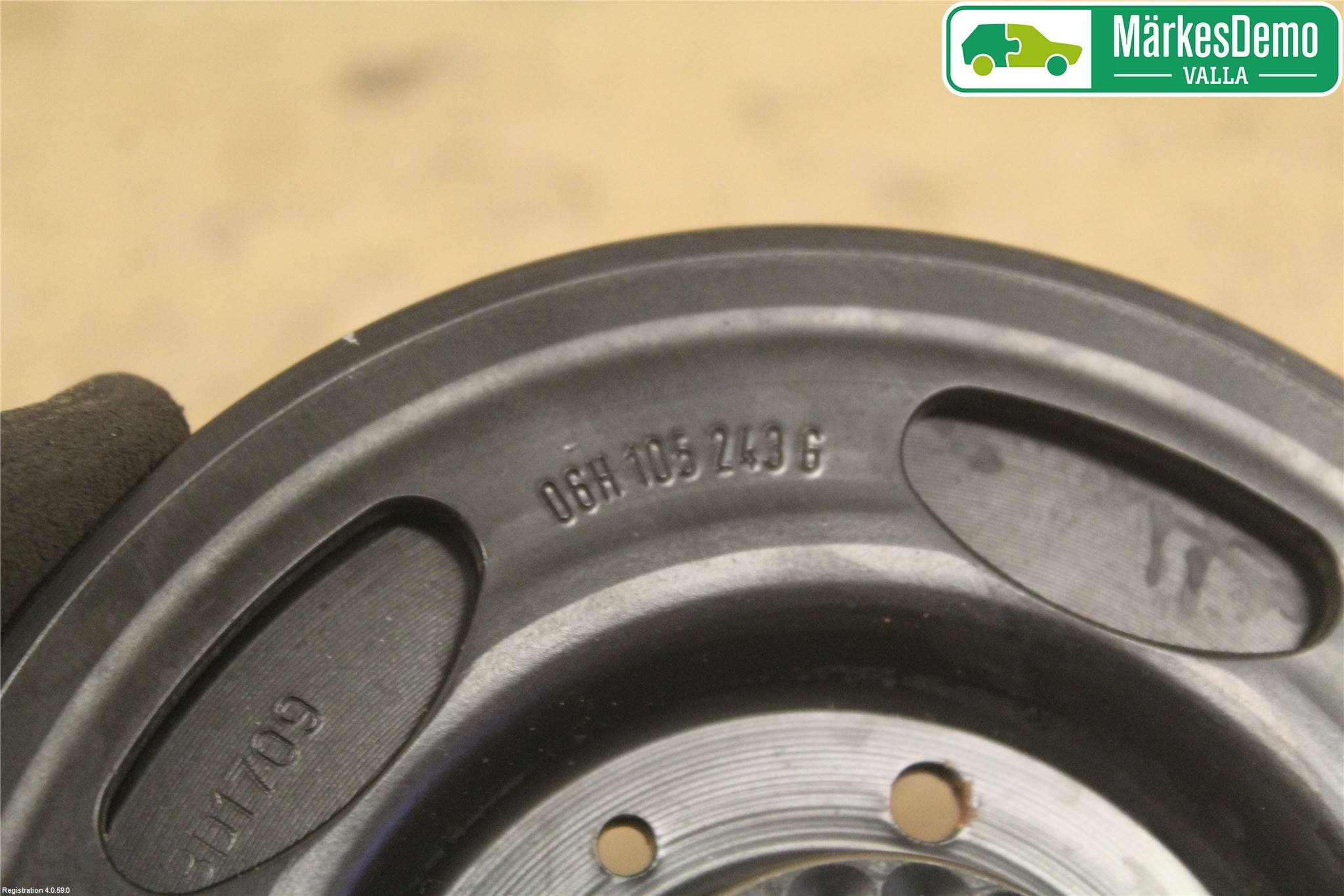 Audi A4/S4 08-11 Remskiva