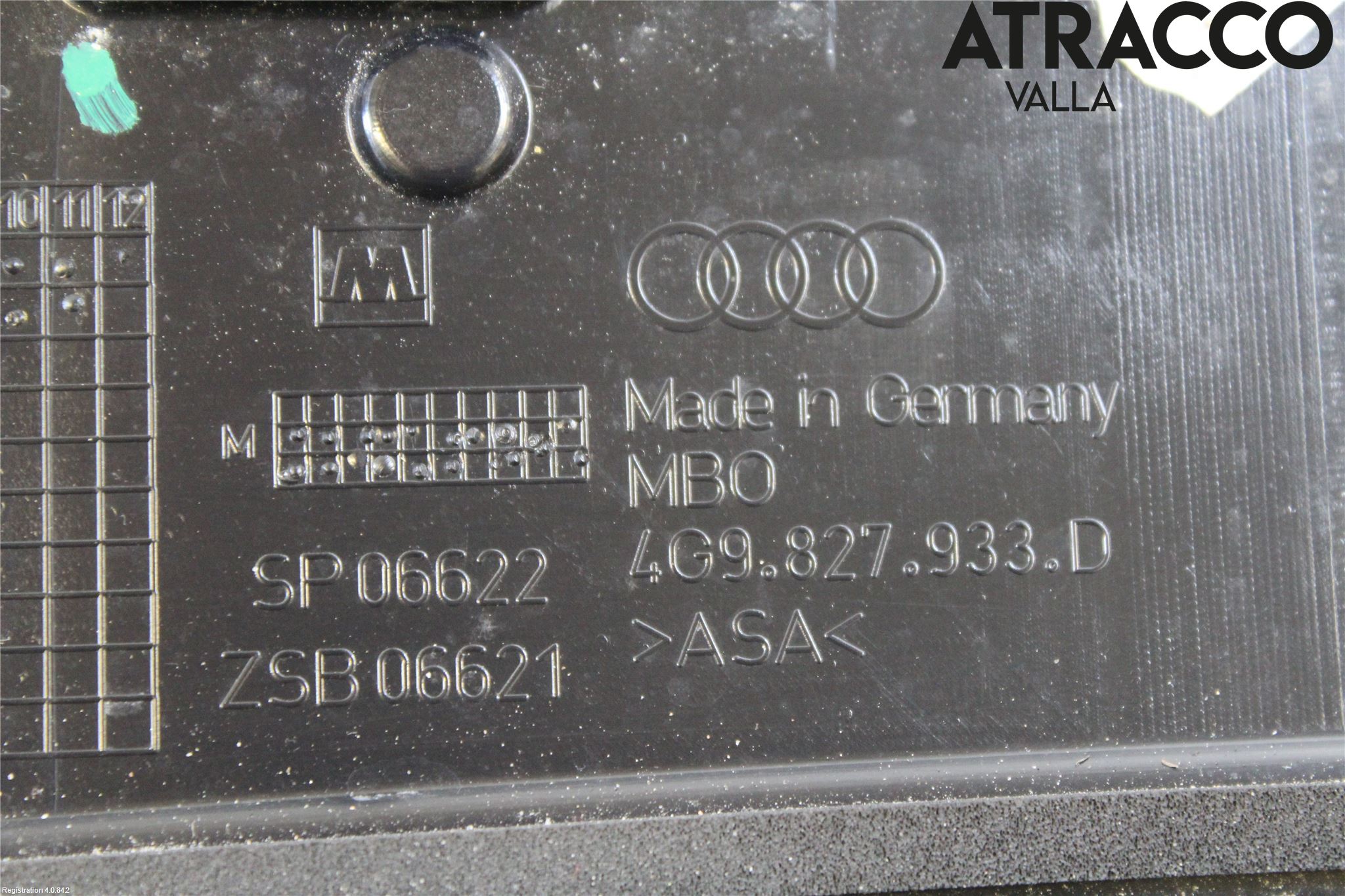 Audi A6/S6 4G 11-18 Spoiler Baklucka