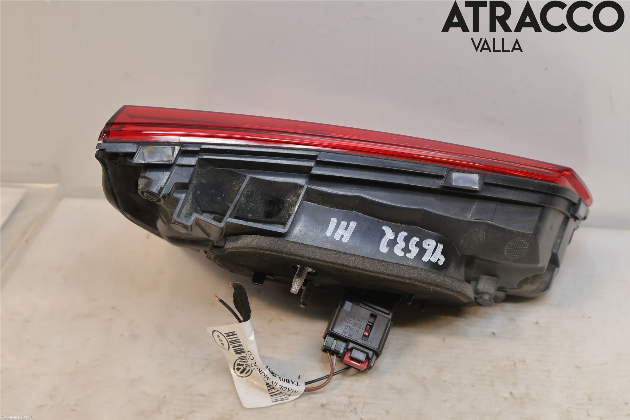 Volkswagen VW PASSAT 15-19 Bakljus Lucka Hö