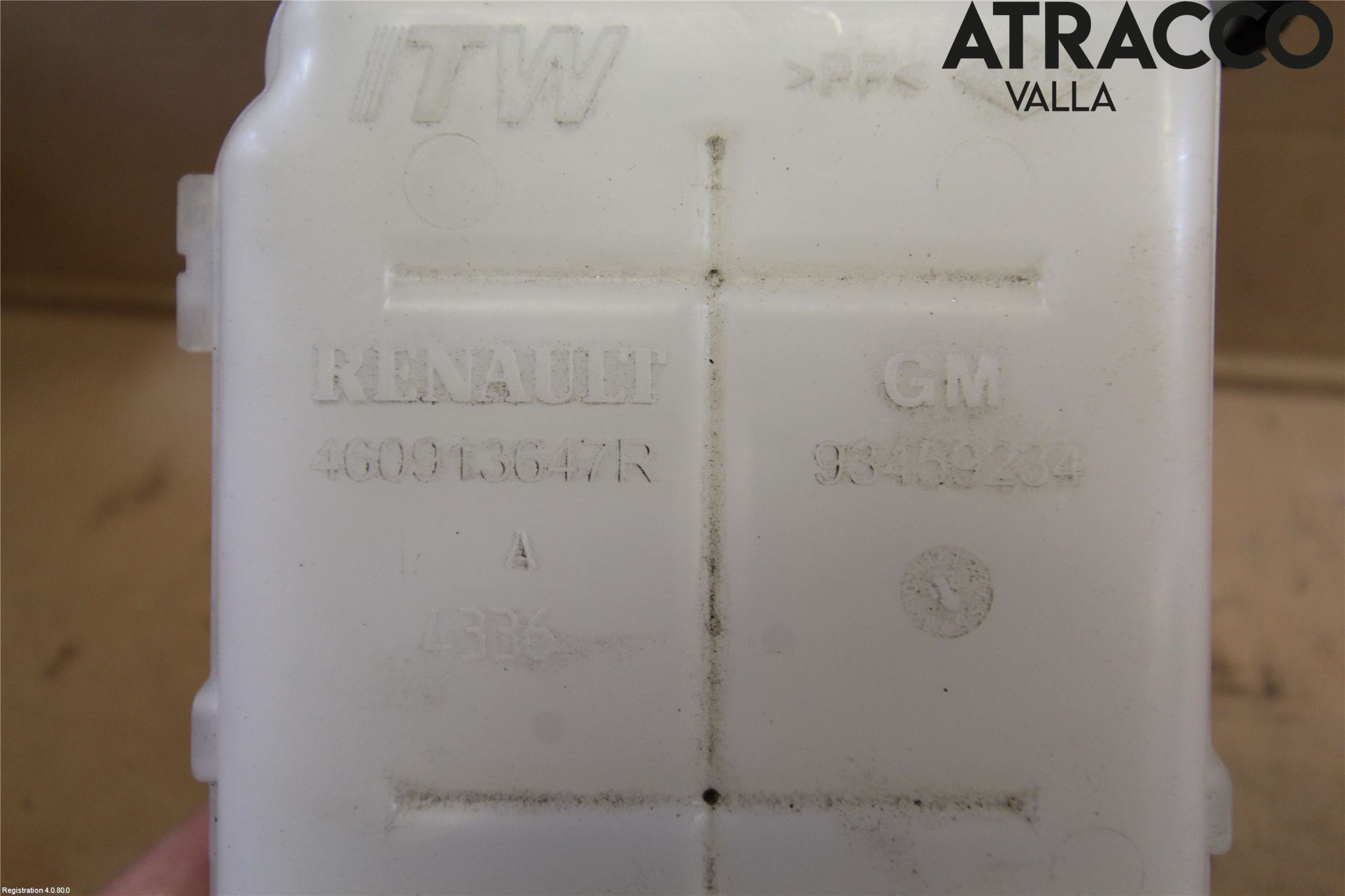 Renault TRAFIC/E-TECH 15- Bromsvätskebehållare